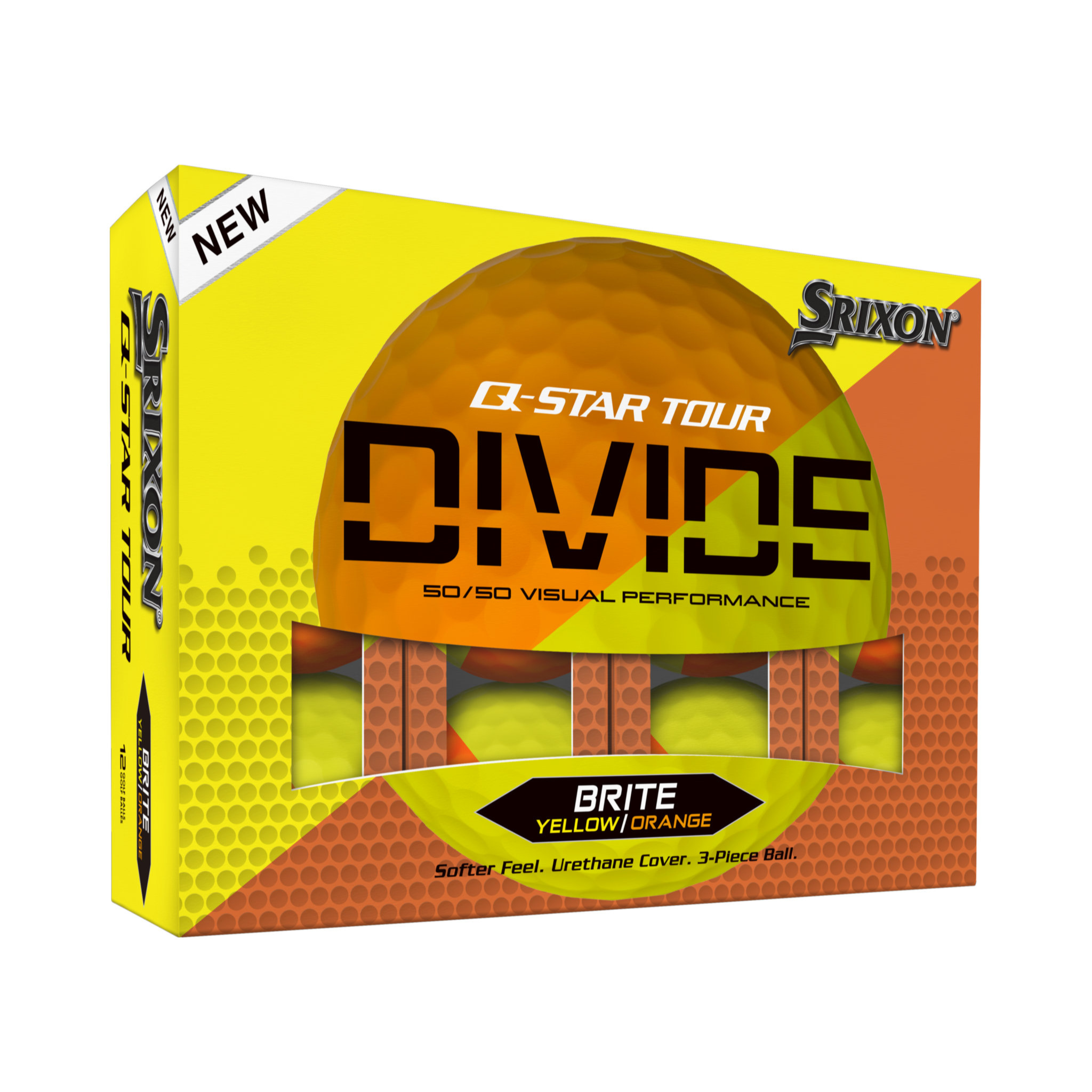 Srixon Q-Star Tour Divide Golf Balls 12 Pack