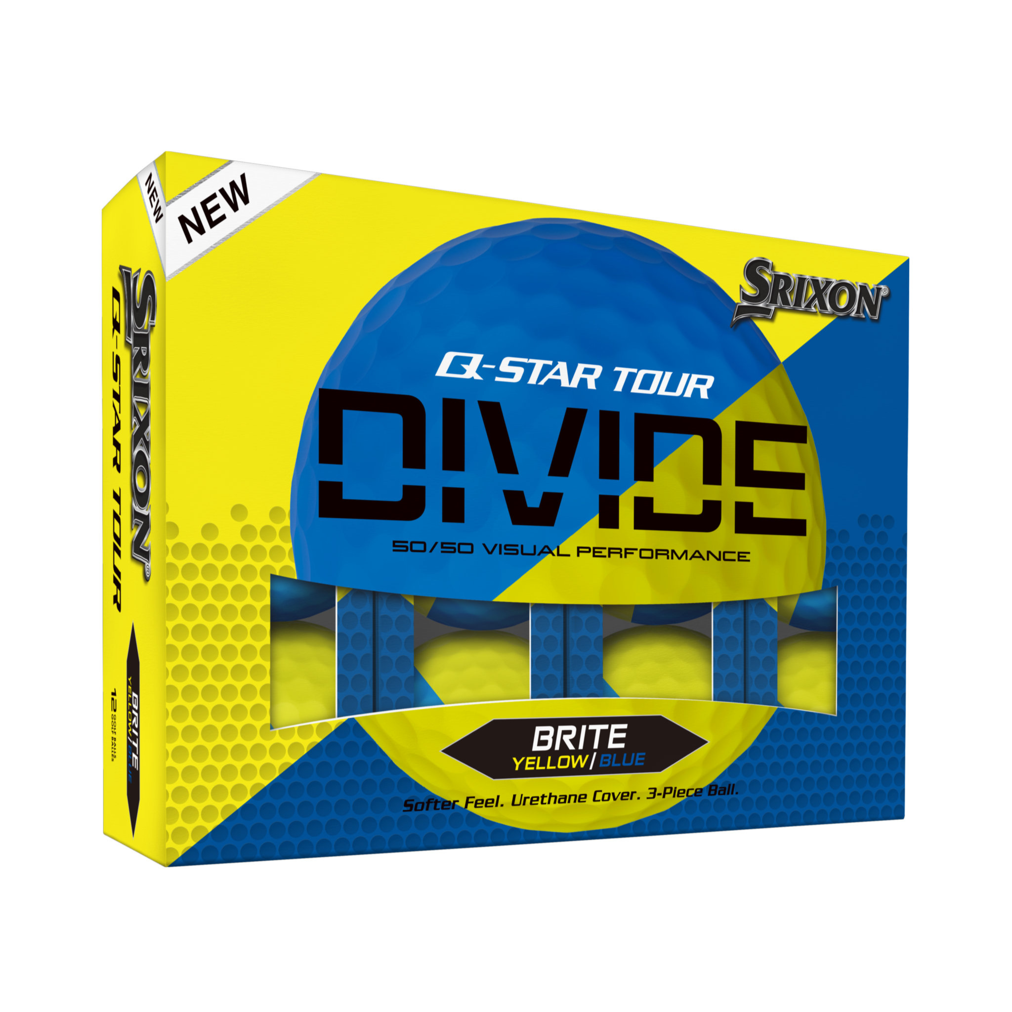 Srixon Q-Star Tour Divide Golf Balls 12 Pack