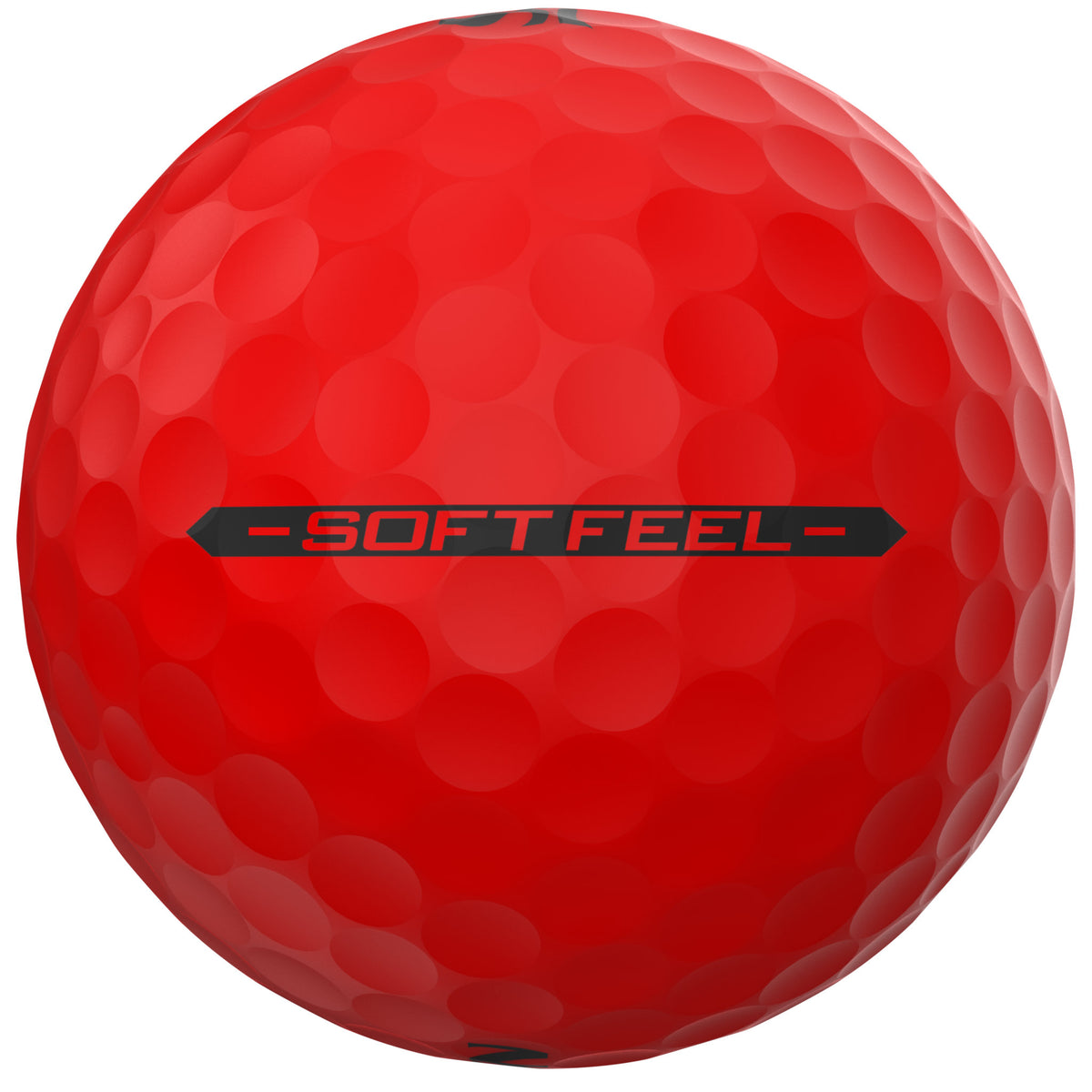 Srixon Soft Feel Brite 12 Golf Balls 12 Pack - Brite Red