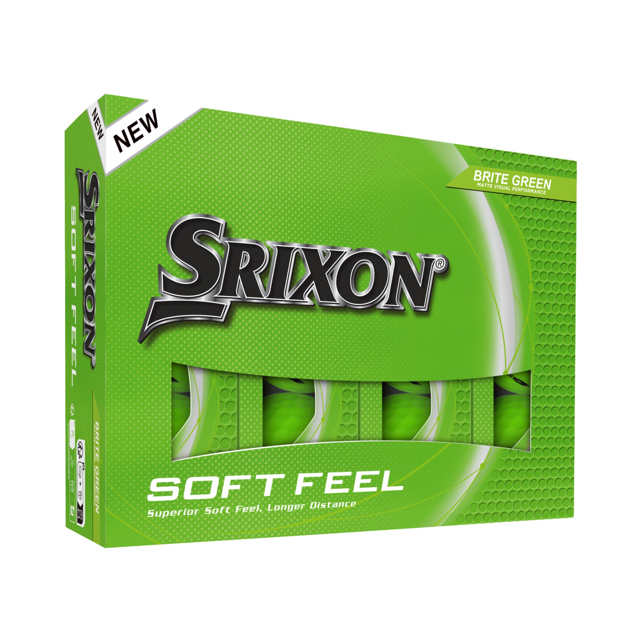 Srixon Soft Feel Brite 14 Golf Balls 12 Pack
