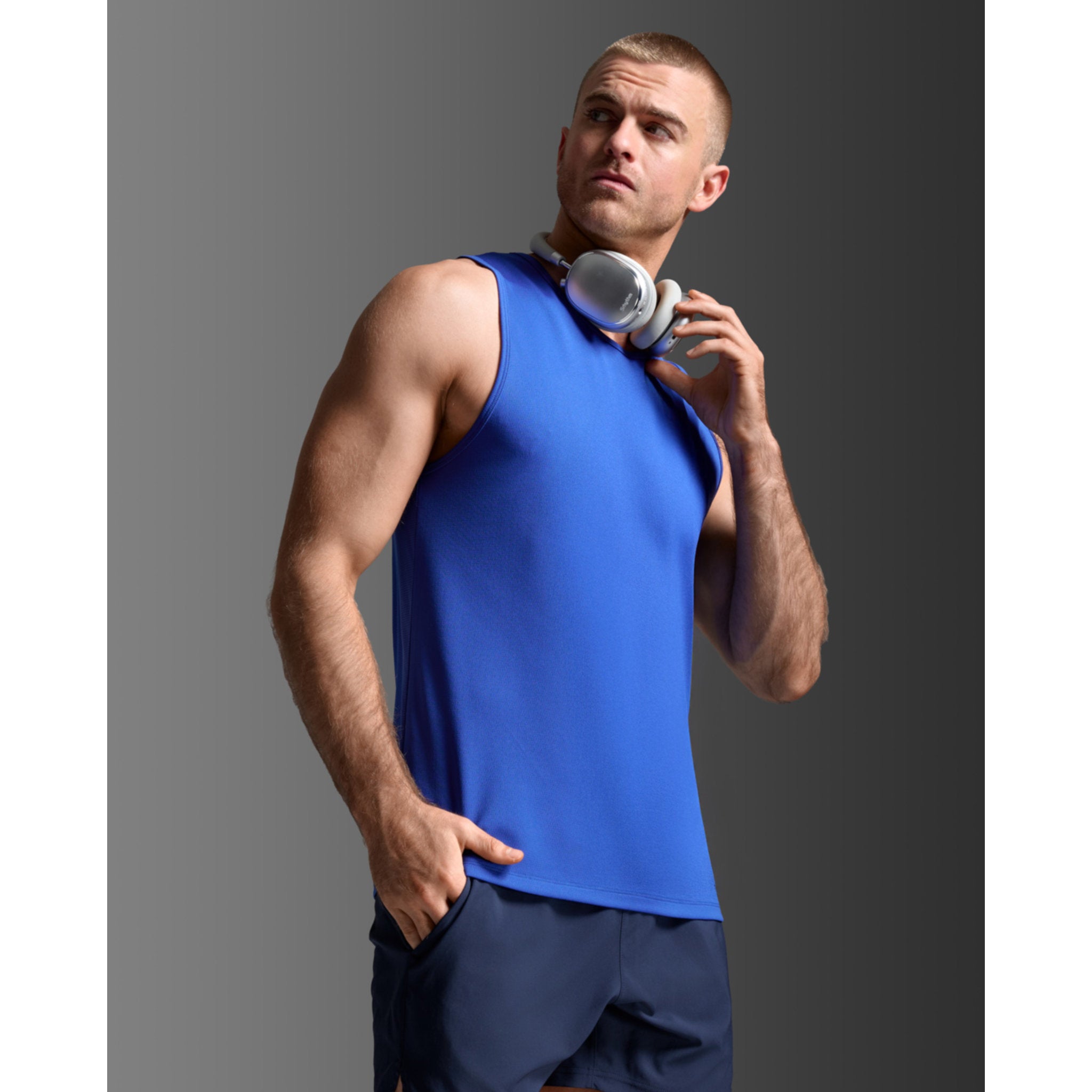 2XU Aero Mesh Mens Tank