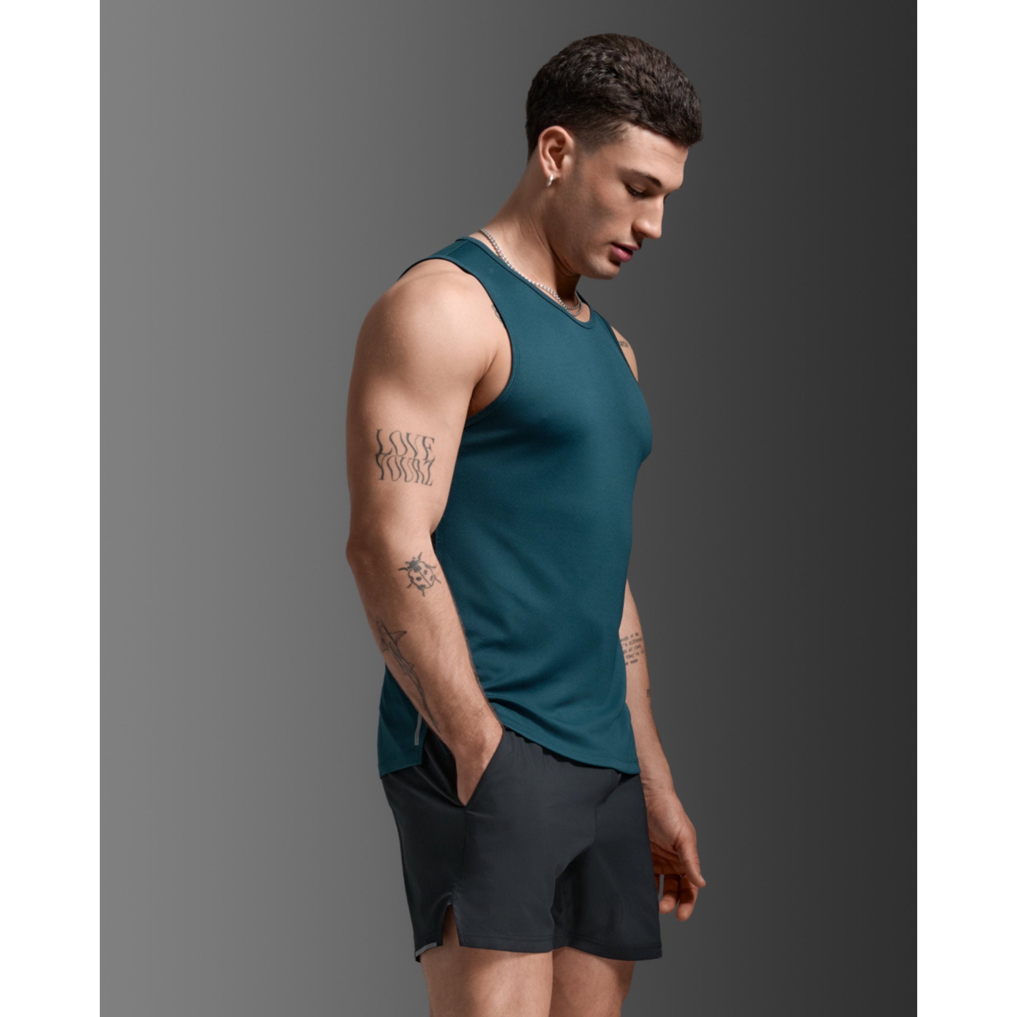 2XU Aero Mesh Mens Tank