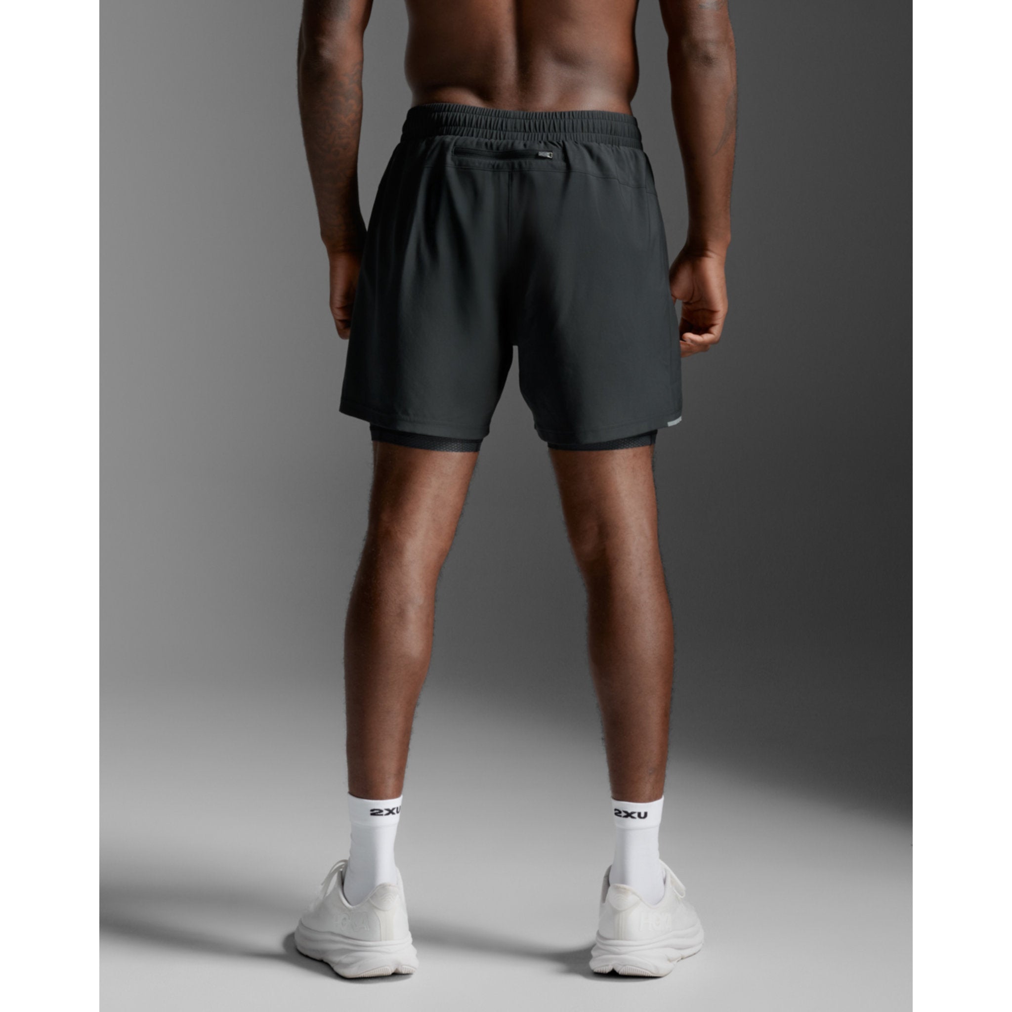 2XU Aero Mesh 2-in-1 5 Inch Mens Short