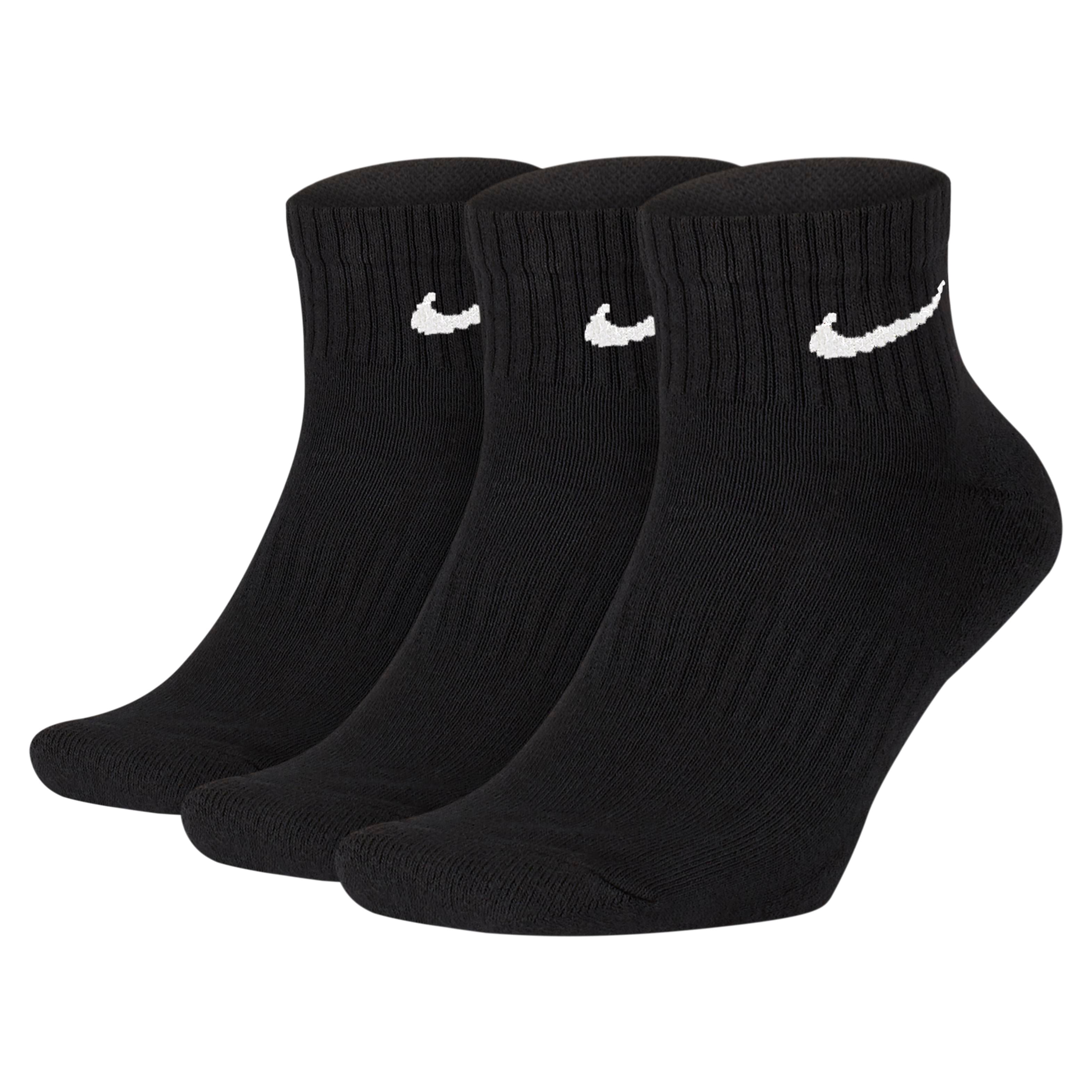 Nike Everyday Cushioned Ankle Socks - 3 Pack