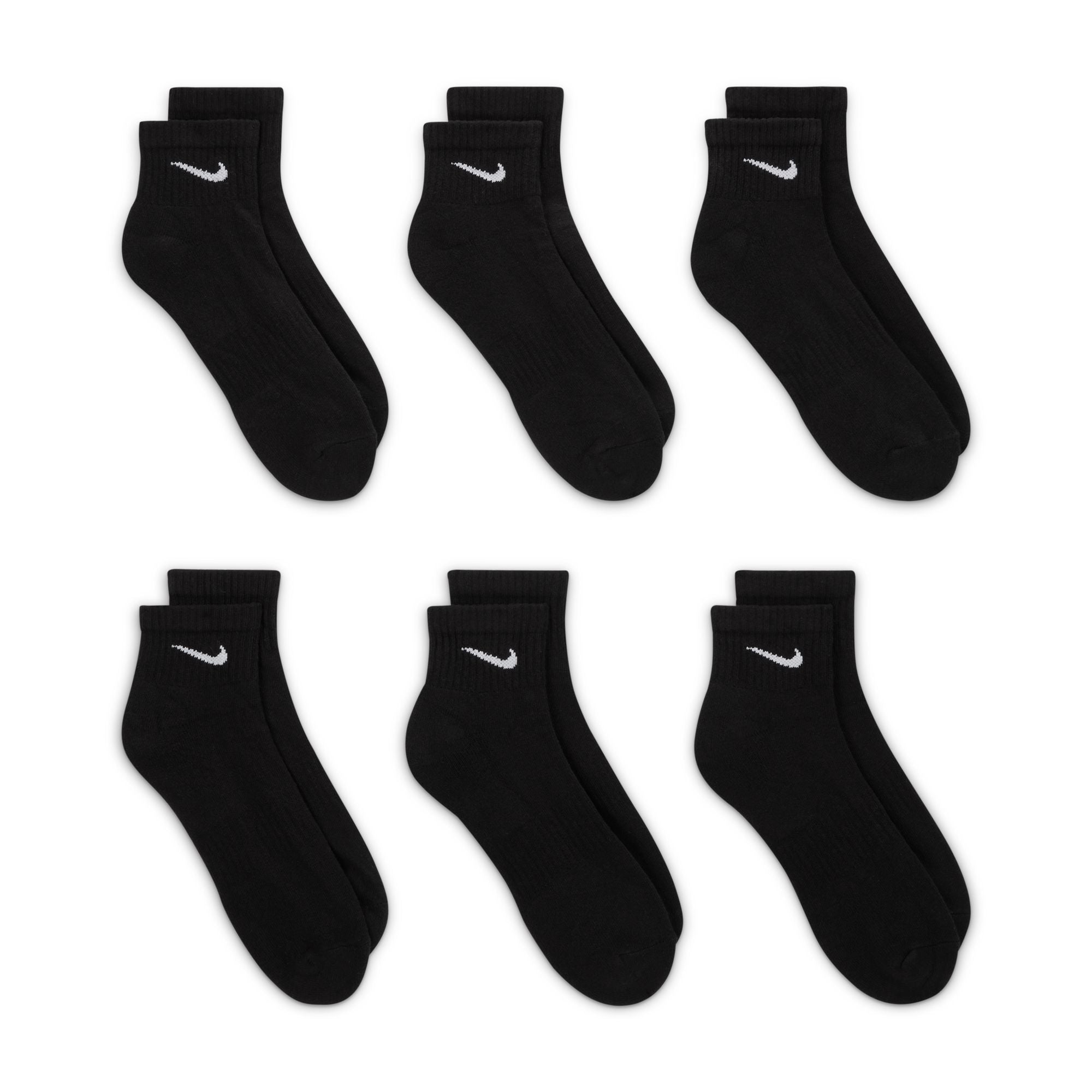 Nike Everyday Cushioned Training Ankle Socks 6 Pack