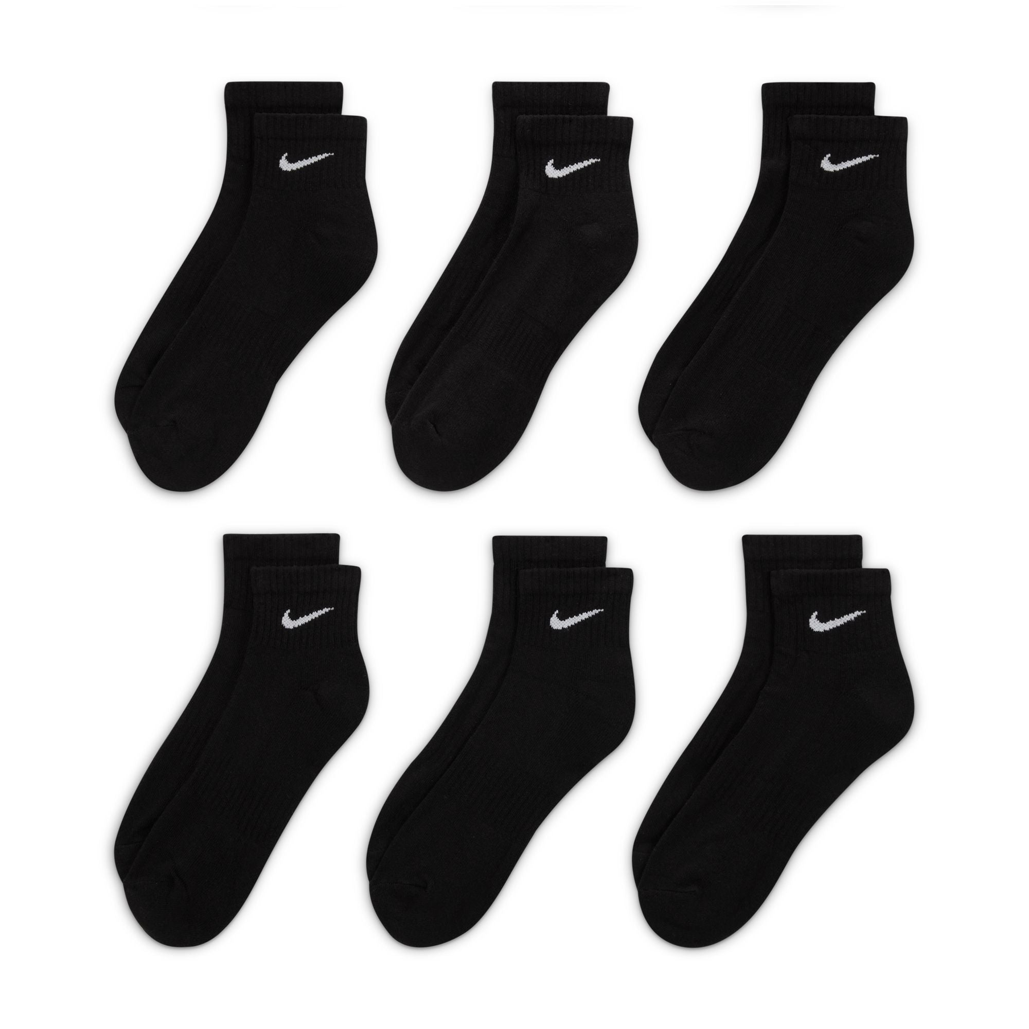 Nike Everyday Cushioned Training Ankle Socks 6 Pack