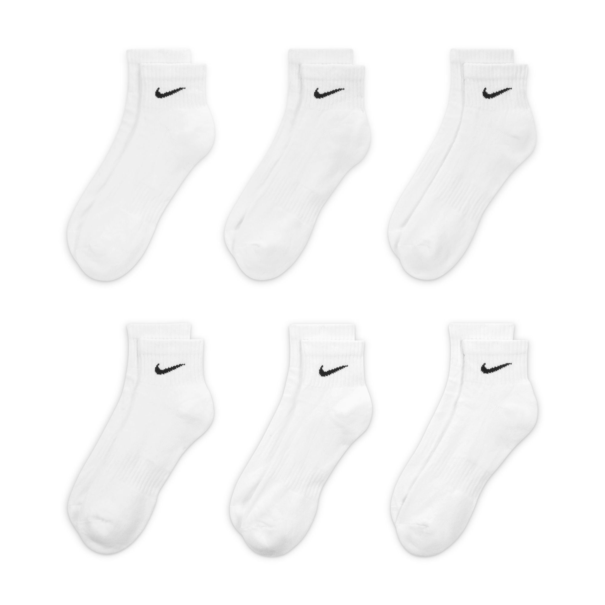 Nike Everyday Cushioned Training Ankle Socks 6 Pack