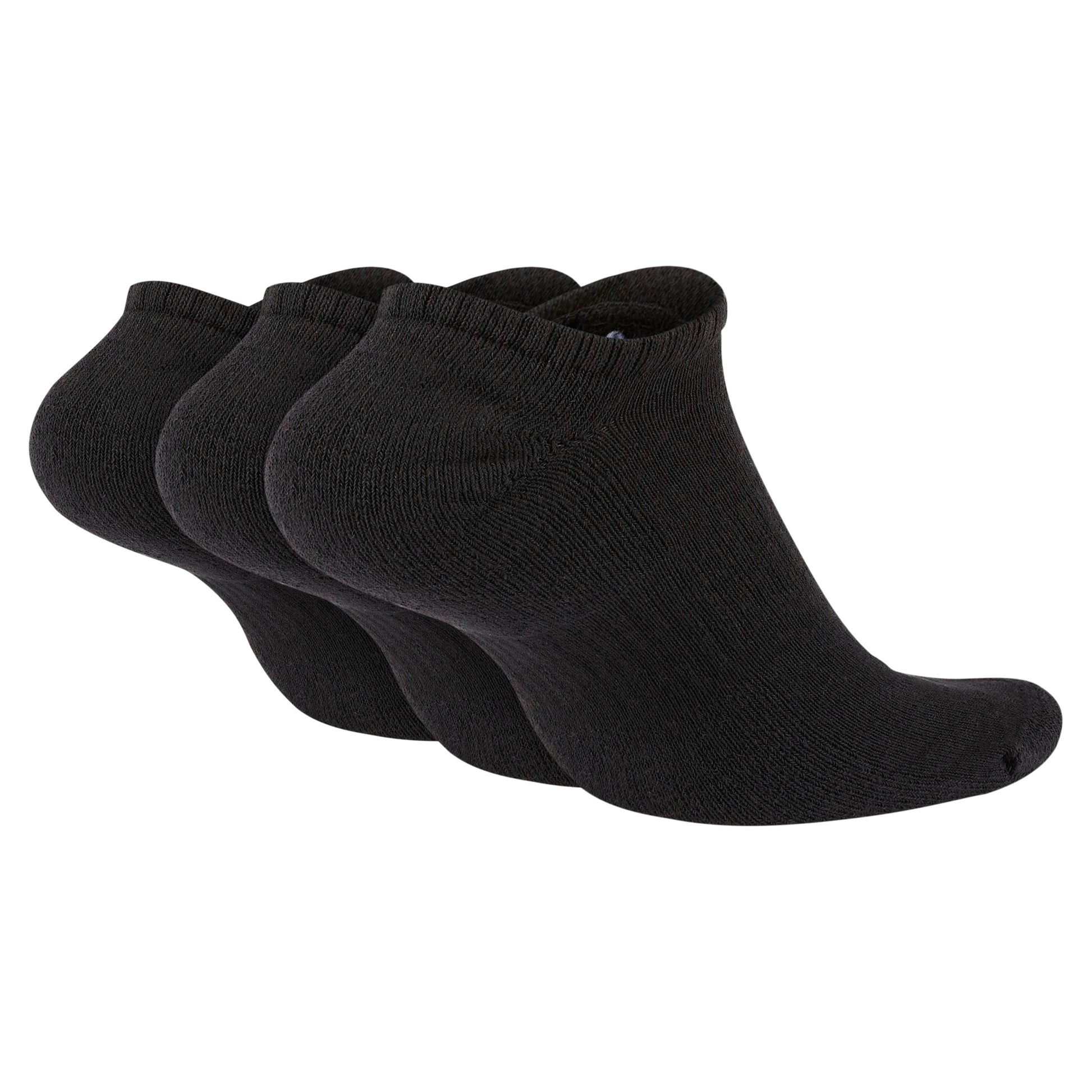 Nike Everyday Cushioned Socks, Black-White Image 7 - SportsPower