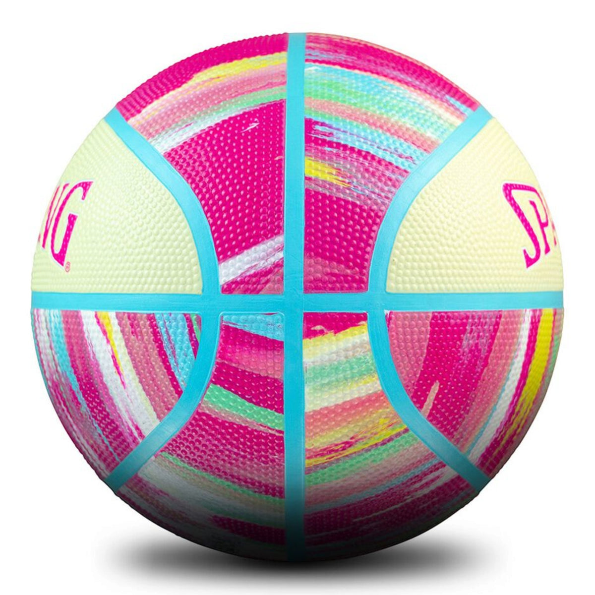 Spalding Glow Marble Series Outdoor Basketball
