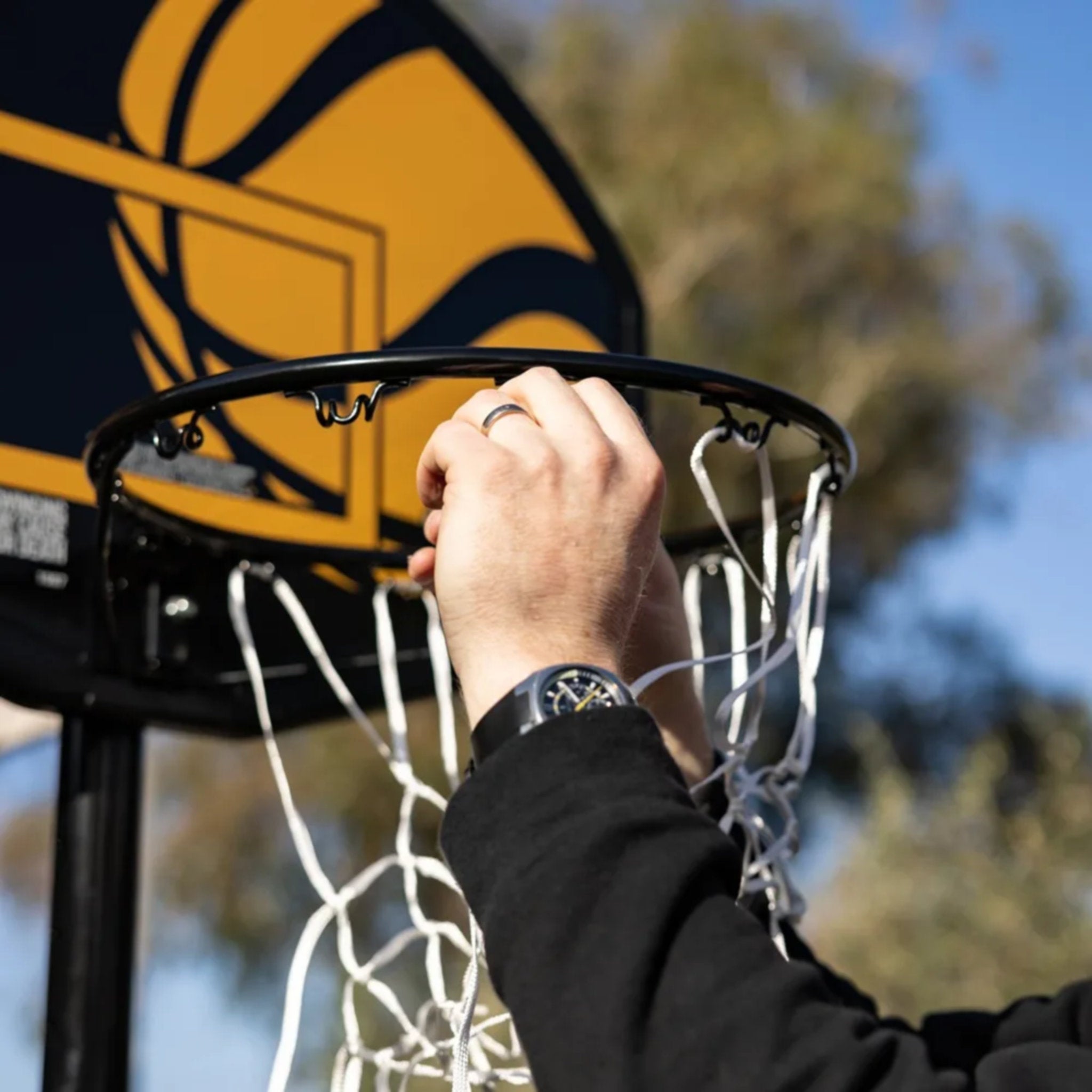 Spalding 32 Inch Aussie Hoops Junior Basketball System