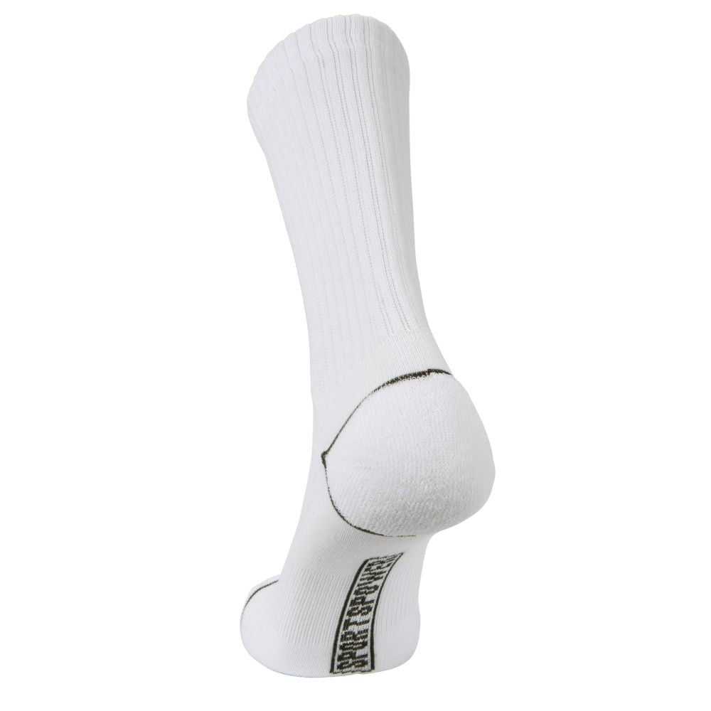 White, Sportspower Crew Cut Socks 3pk Img 1 | SportsPower