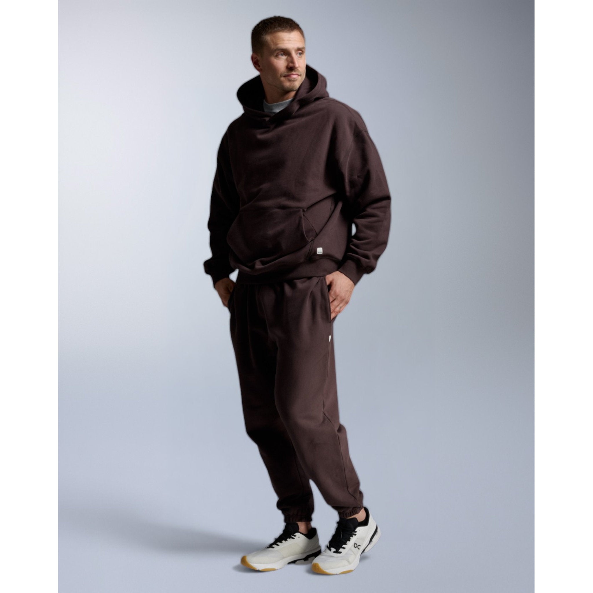 2XU EZ Oversized Organic Cotton Mens Hoodie