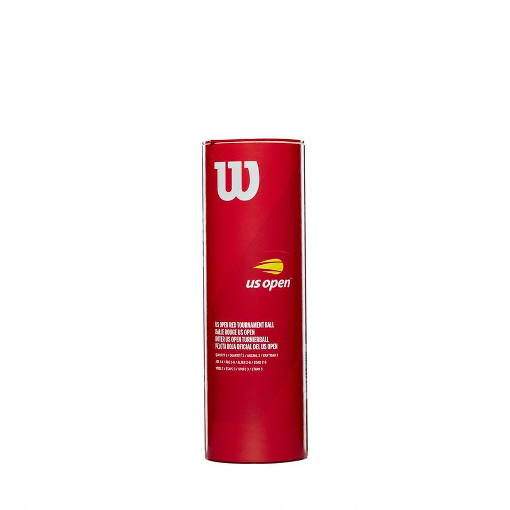 Red, Wilson Us Open Starter Ball 3 Pack Img 2 | SportsPower