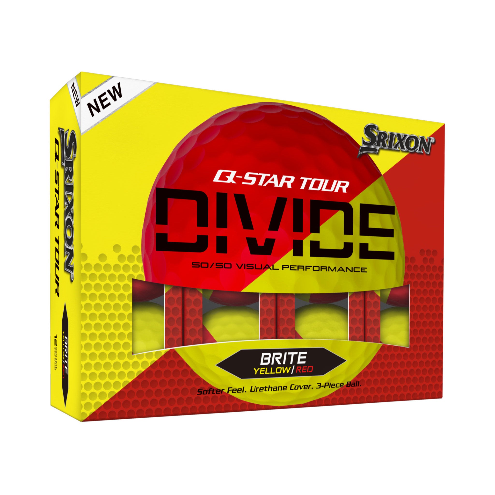 Srixon Q-Star Tour Divide Golf Balls 12 Pack