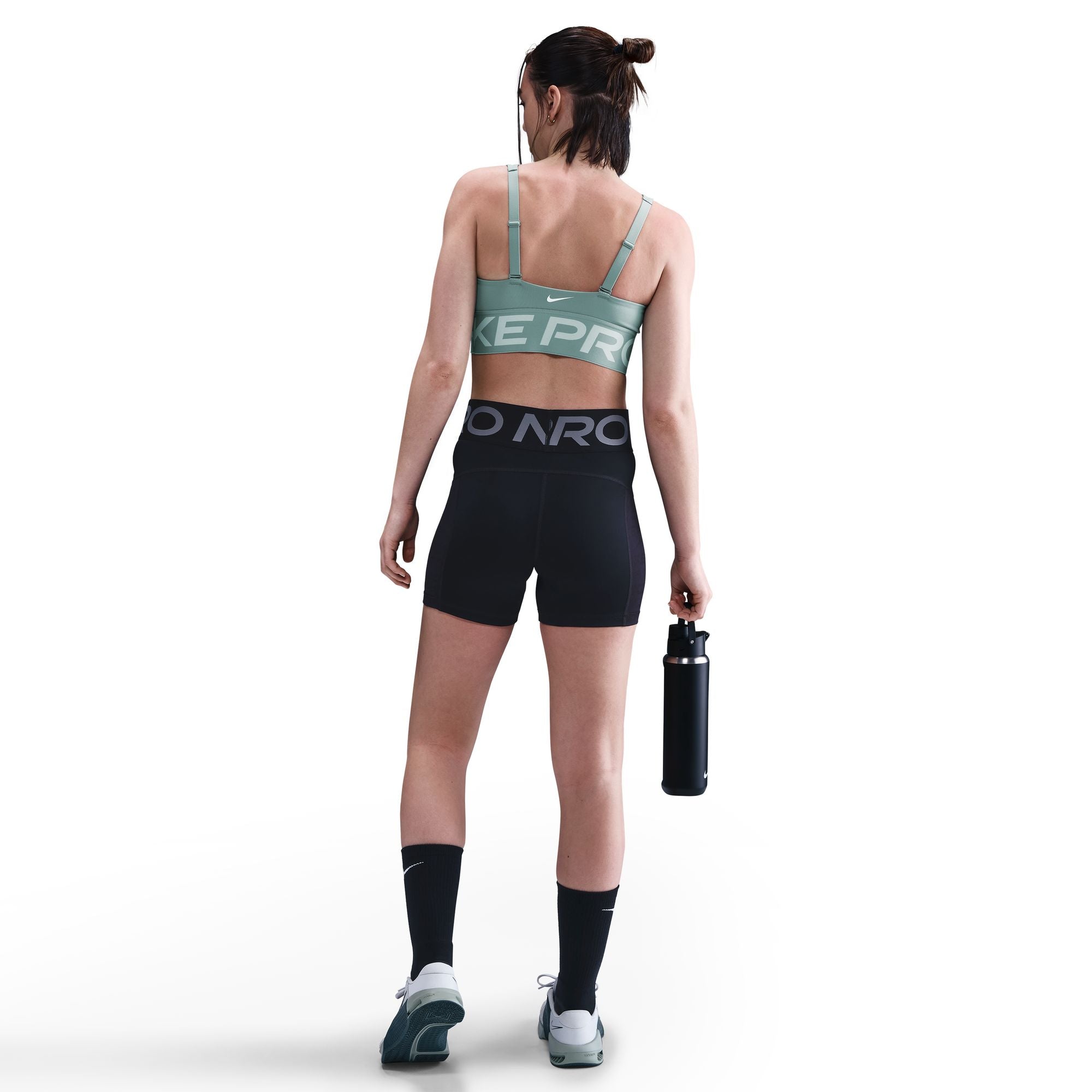 Nike Pro Indy Plunge Medium-Support Padded Womens Sports Bra