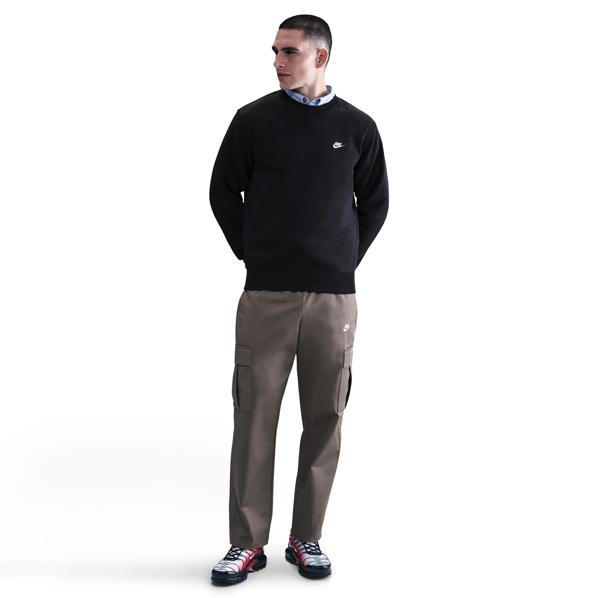 Nike Club Fleece Mens Crew