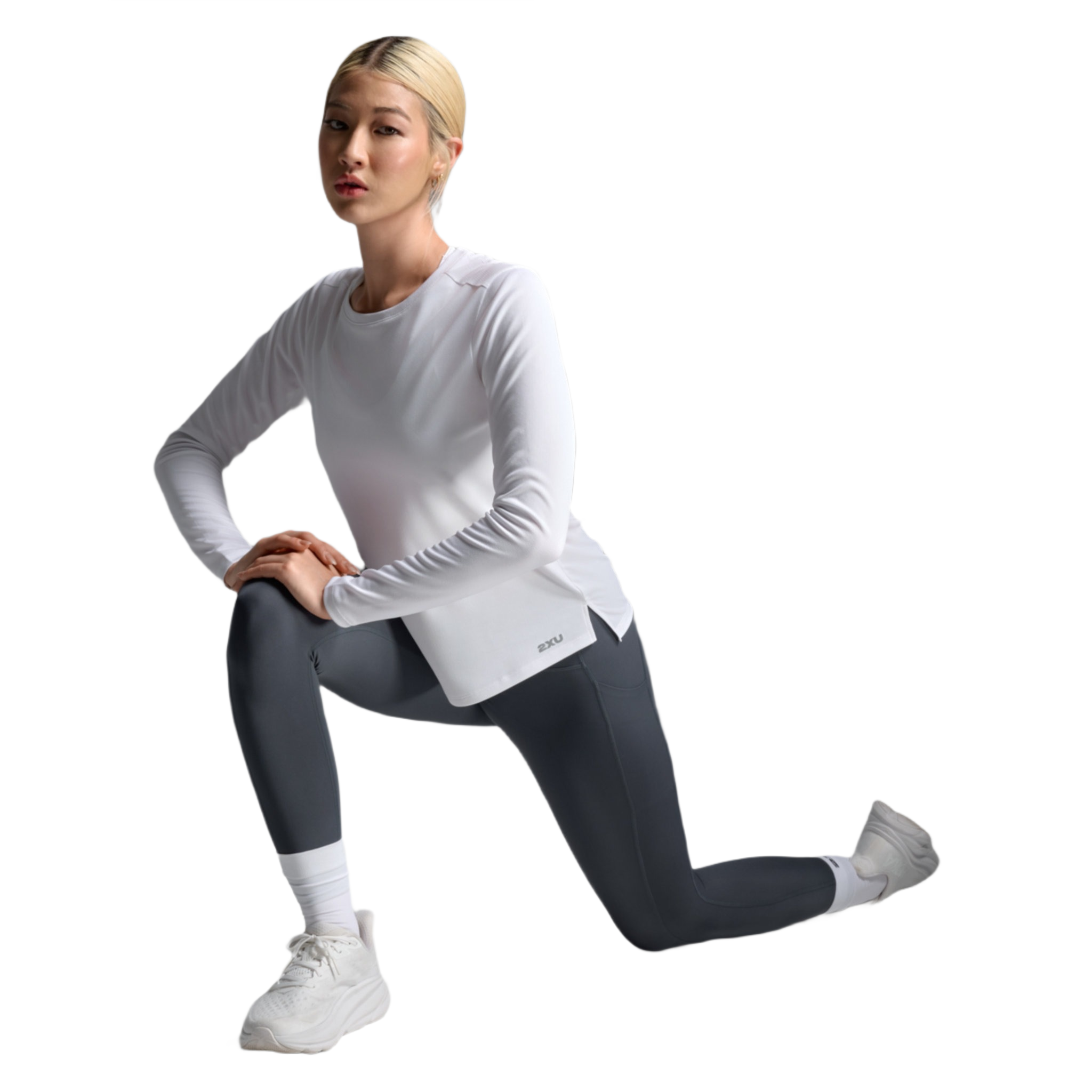 2XU Aero Mesh Womens Long Sleeve Top