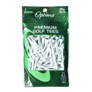 Optima Premium Wood Golf Tees 125 Pack