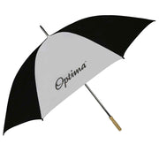 Optima 60in Golf Umbrella in Black/White