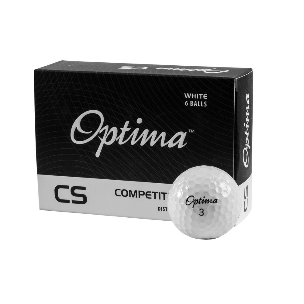 Optima Competition Spin Golf Balls 6 Pack