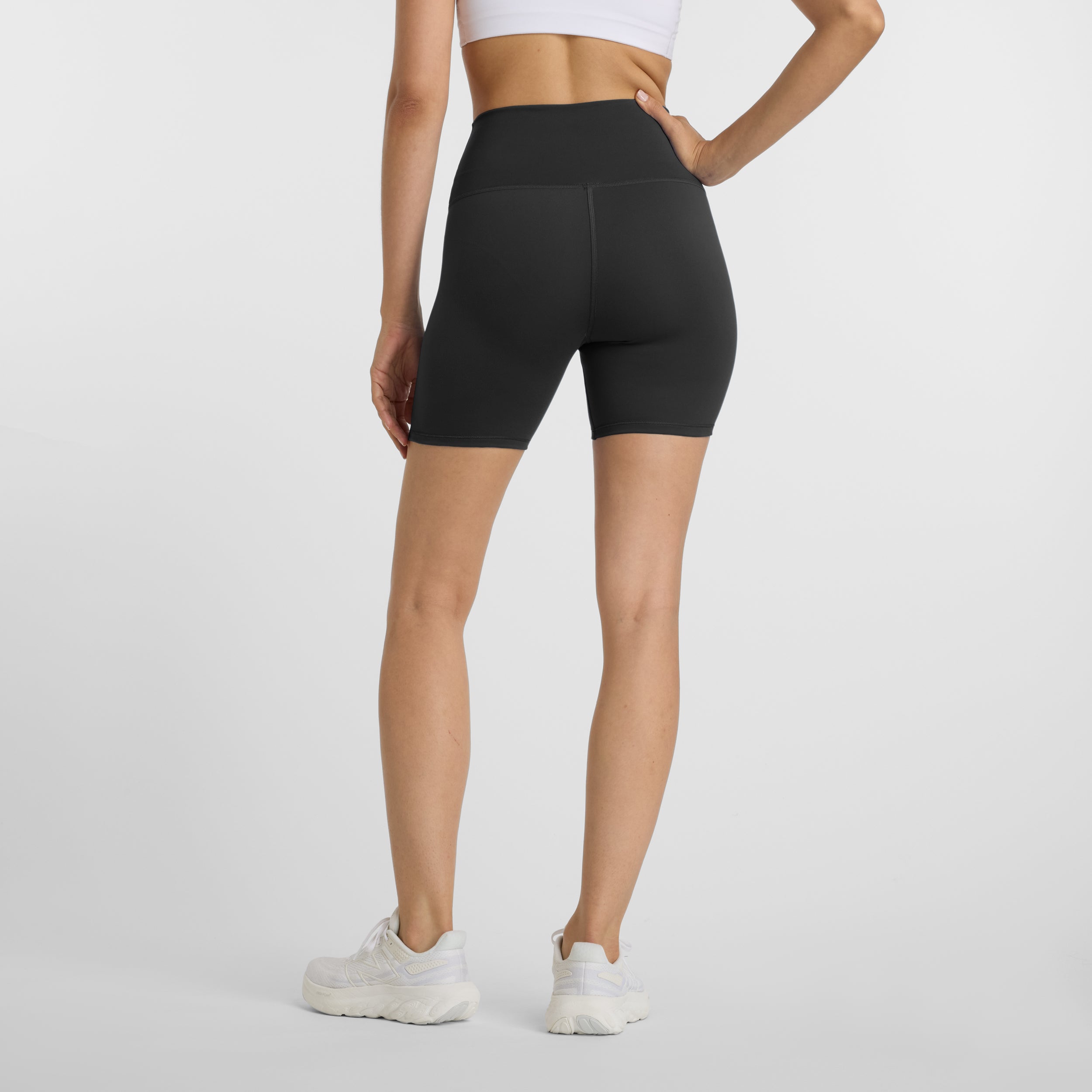 New Balance Harmony High Rise 6 Inch Womens Shorts
