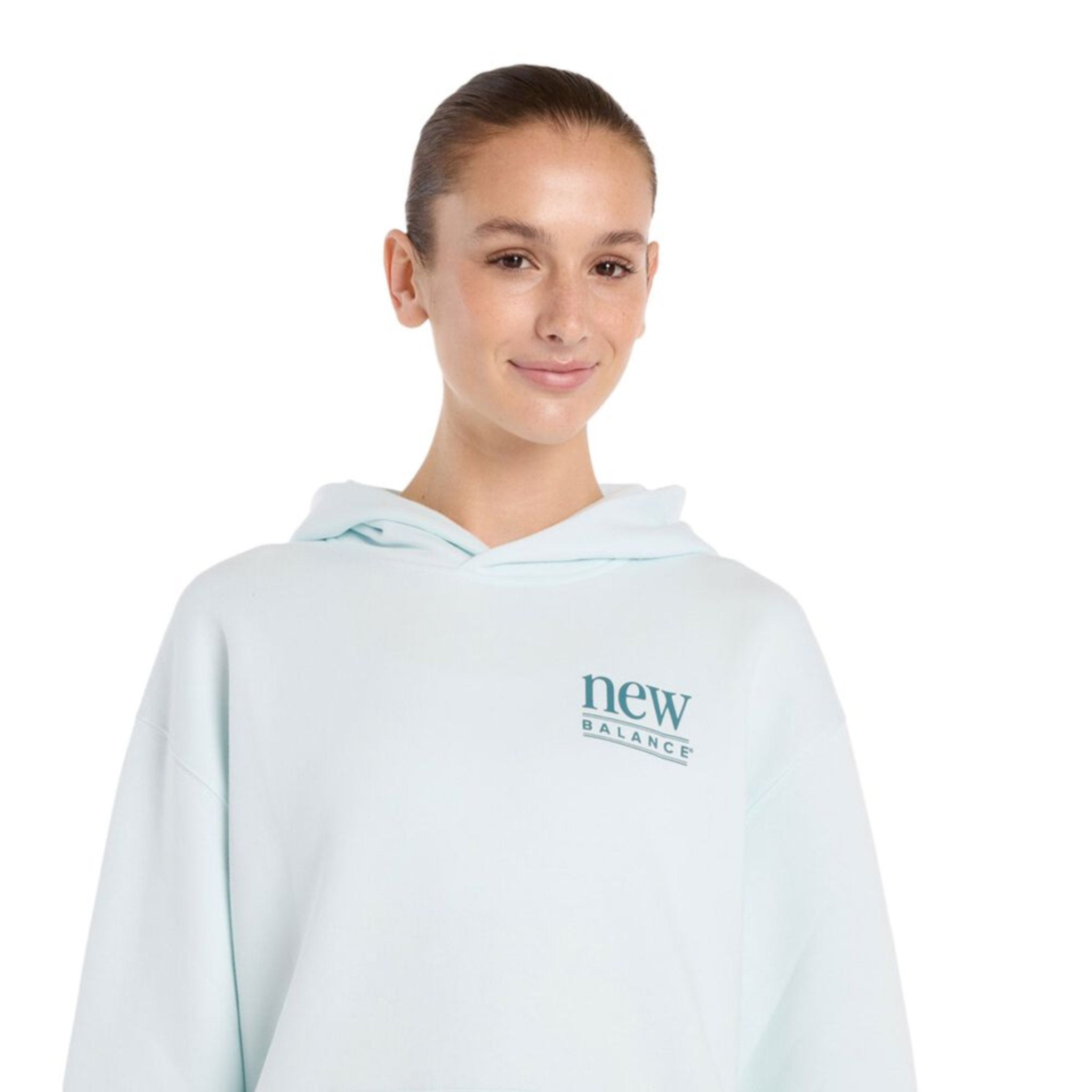 New Balance Reimagined Fleece Womens Long Length Hoodie