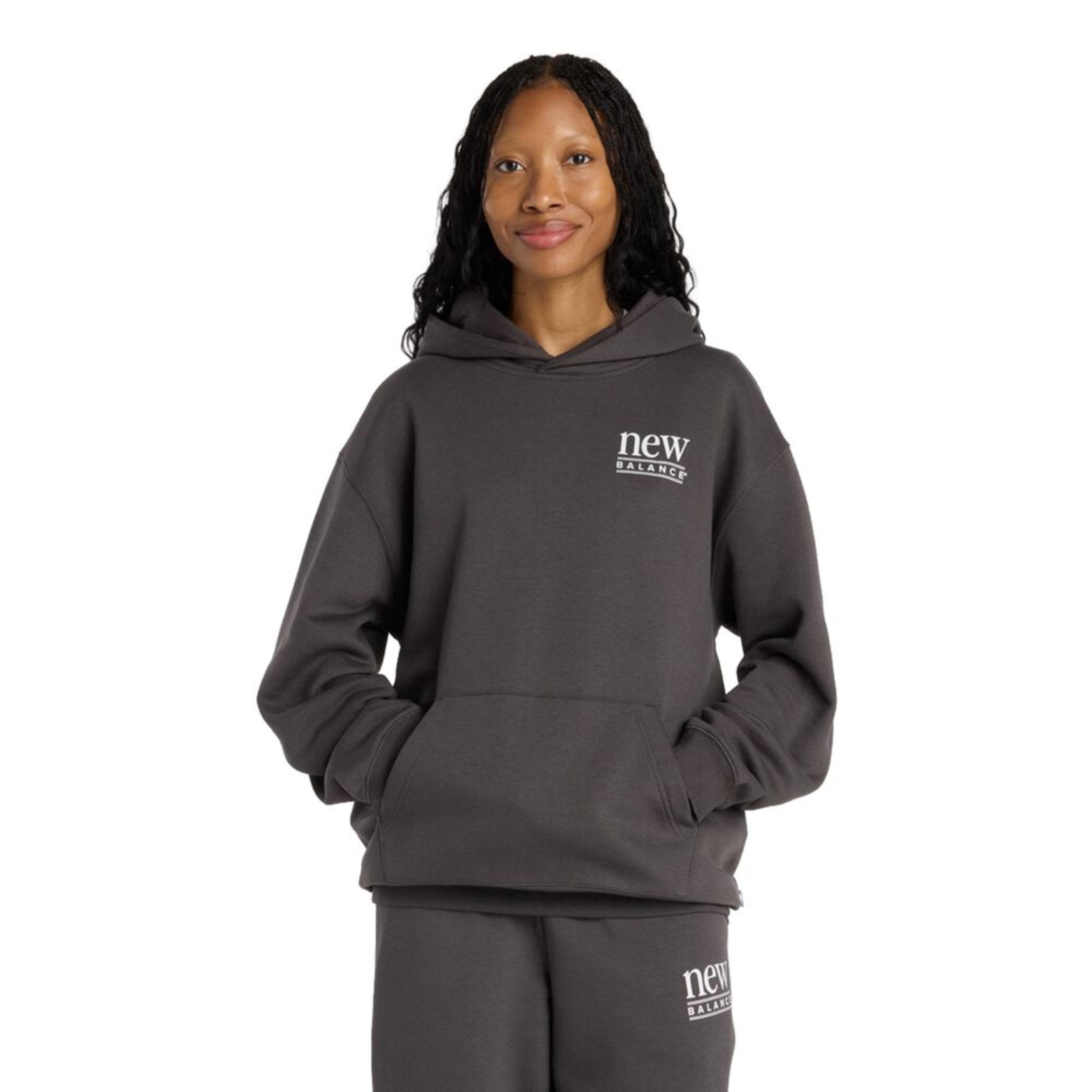 New Balance Reimagined Fleece Womens Long Length Hoodie