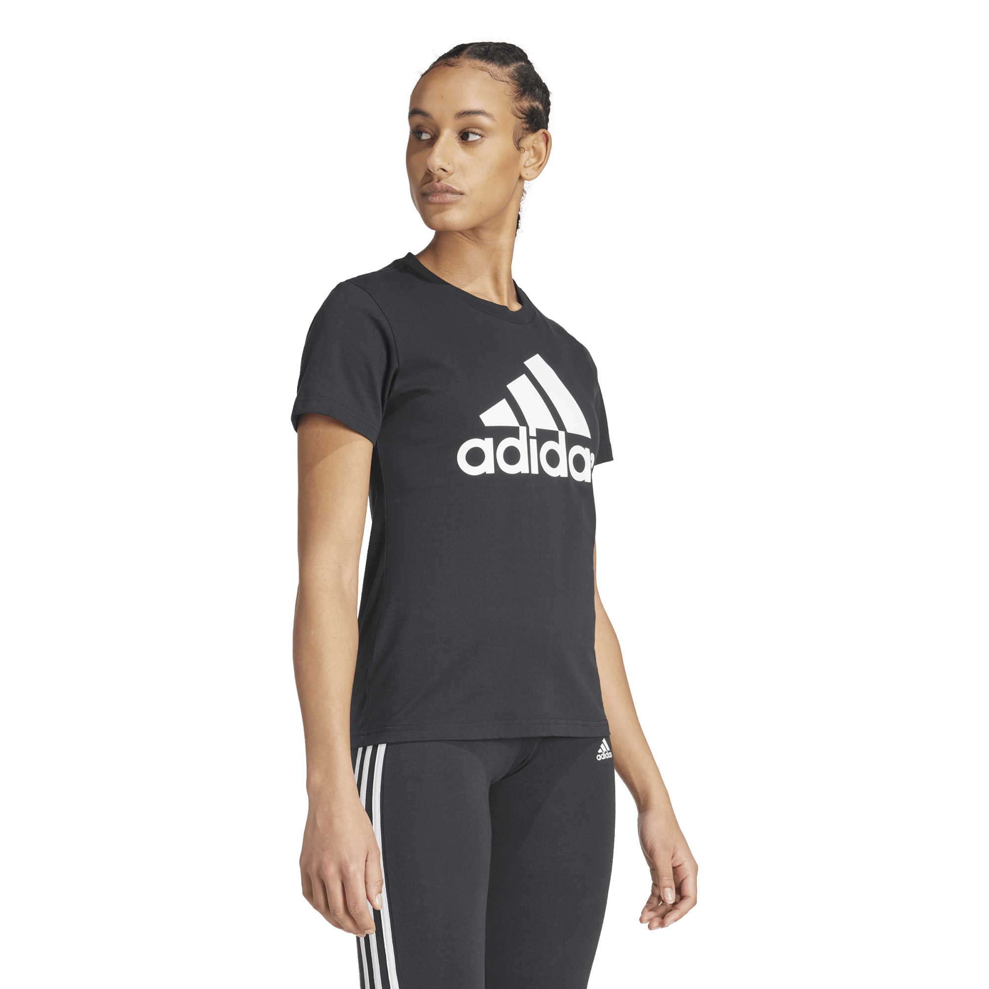 adidas Essentials Logo Womens Tee