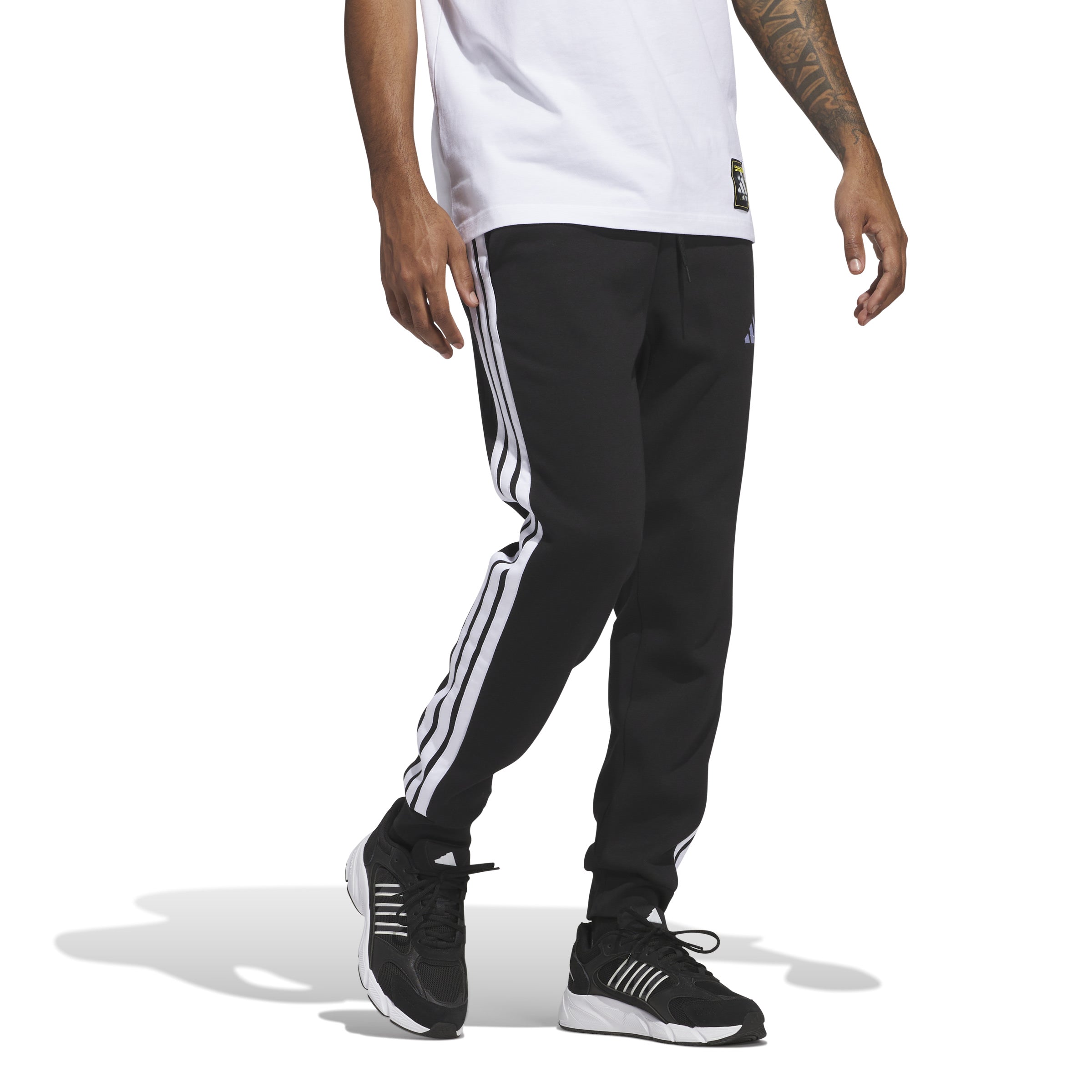 adidas Essentials 3-Stripes Fleece Mens Joggers