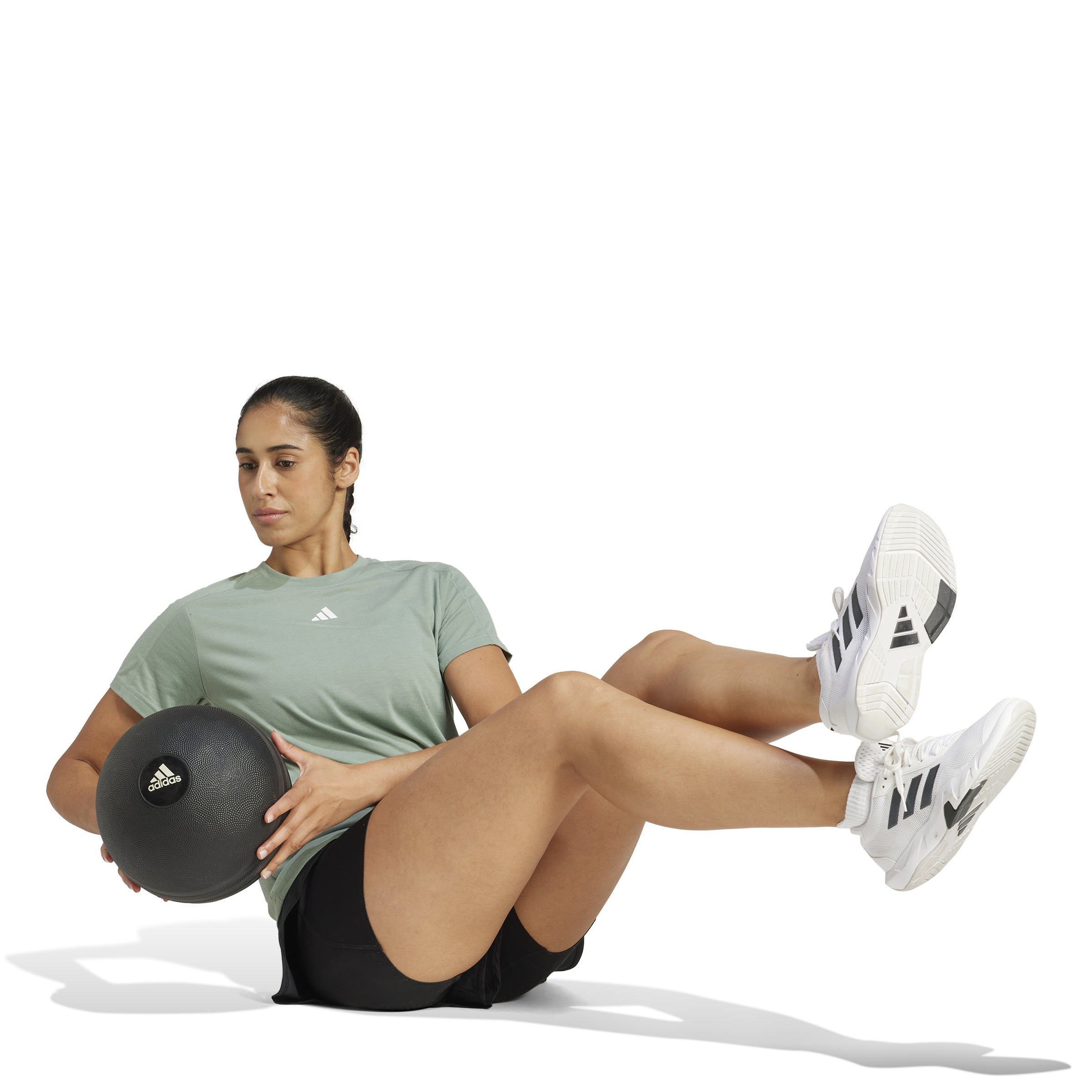 adidas AEROREADY Train Essentials Crewneck Womens Tee