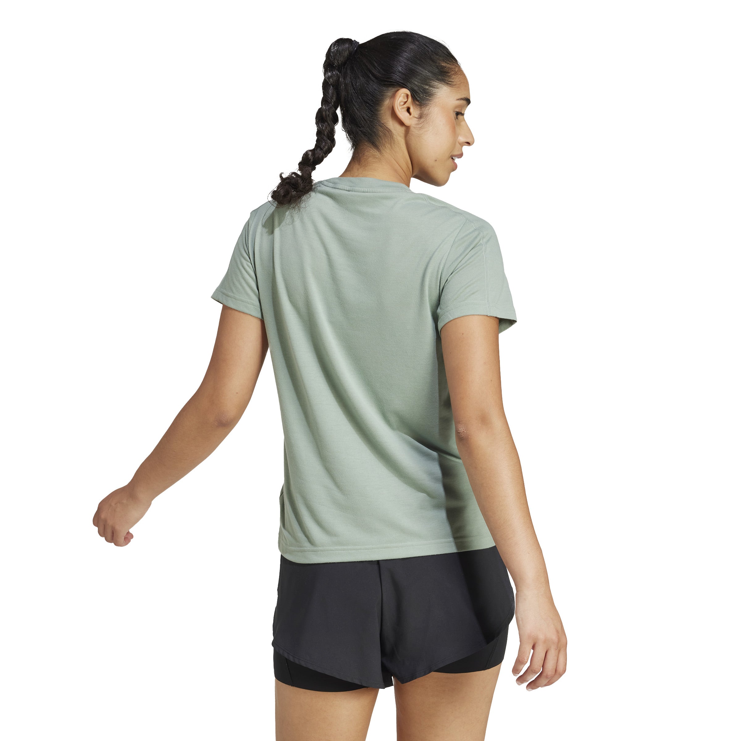 adidas AEROREADY Train Essentials Crewneck Womens Tee