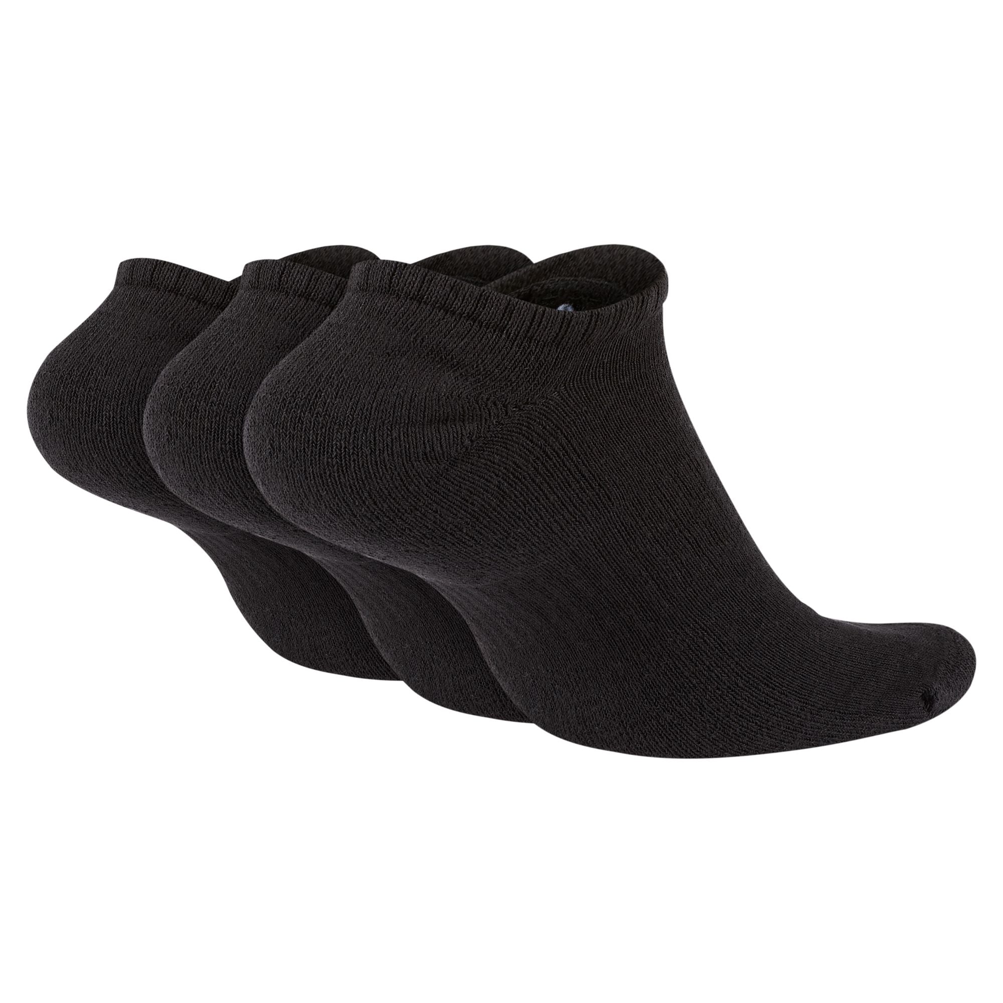 Nike Everyday Cushioned Training No-Show Socks 3 Pack