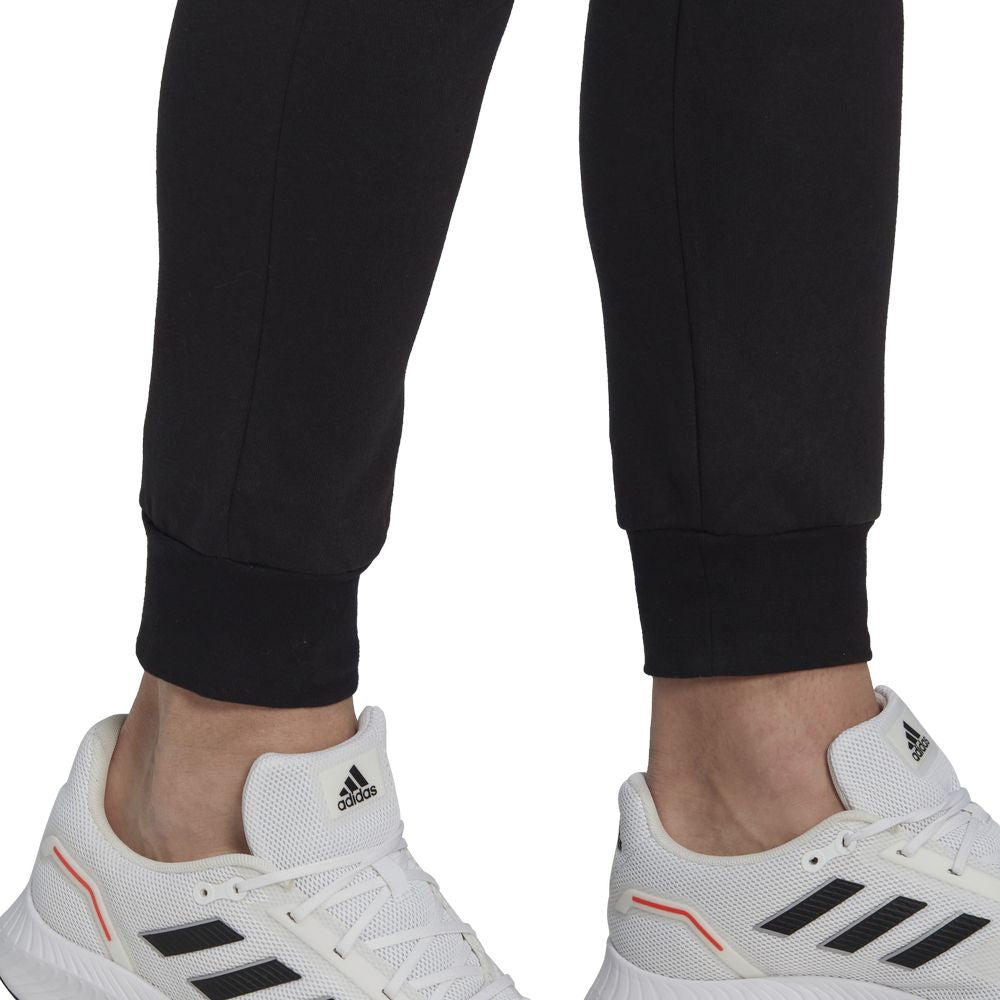adidas Essentials Mens Fleece Regular Tapered Joggers