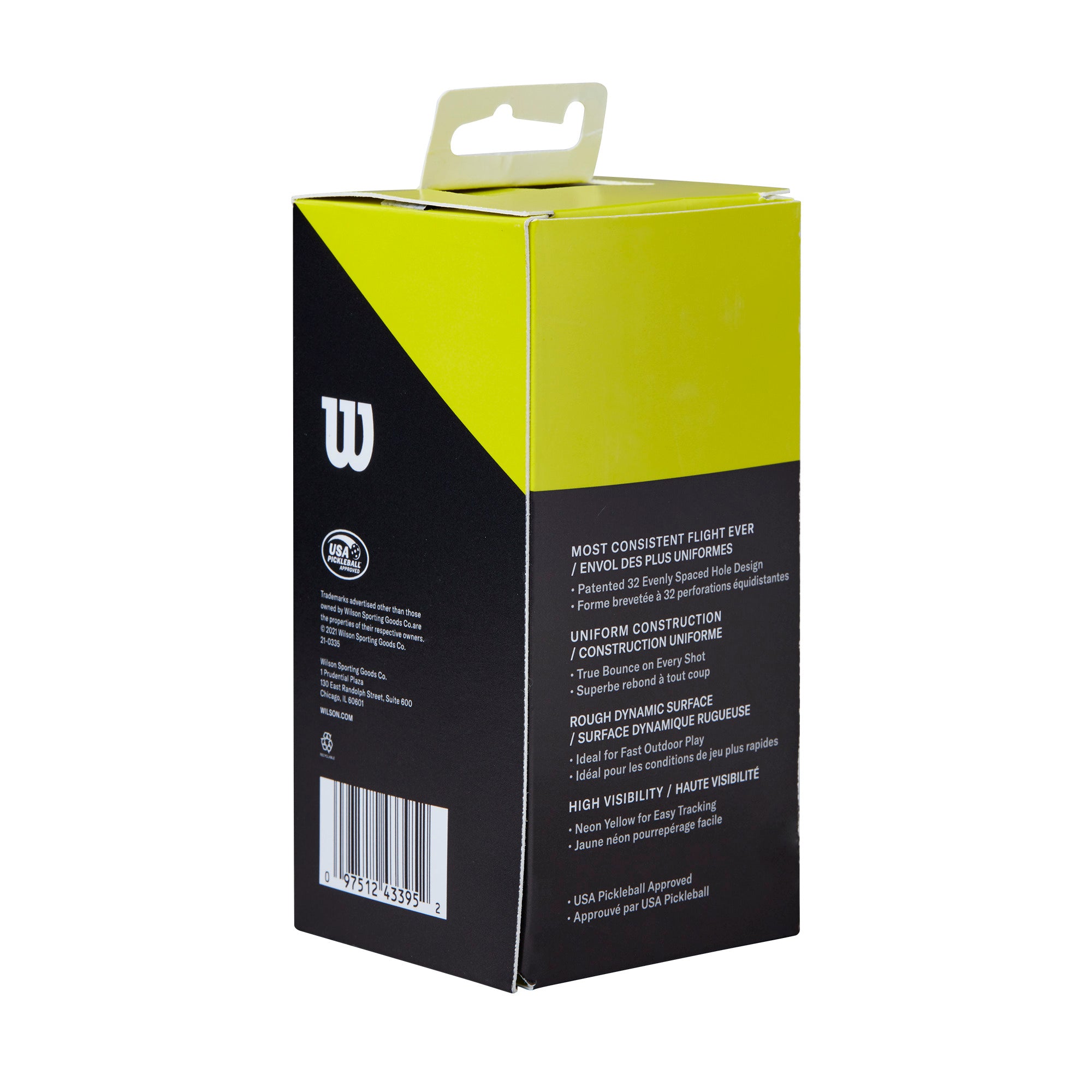 Wilson TRU 32 Pickleball Ball - 3 Pack