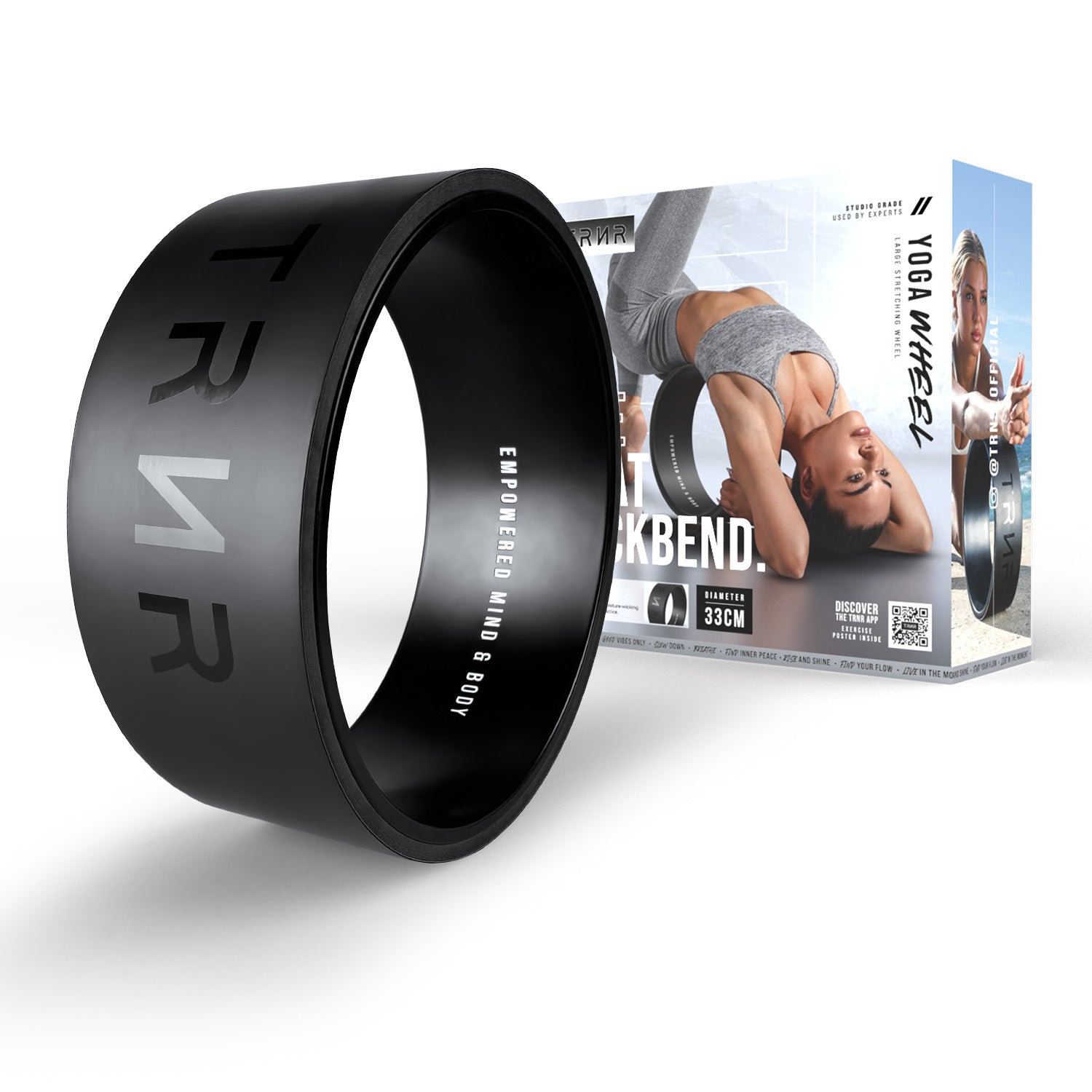 TRNR Large Yoga Wheel