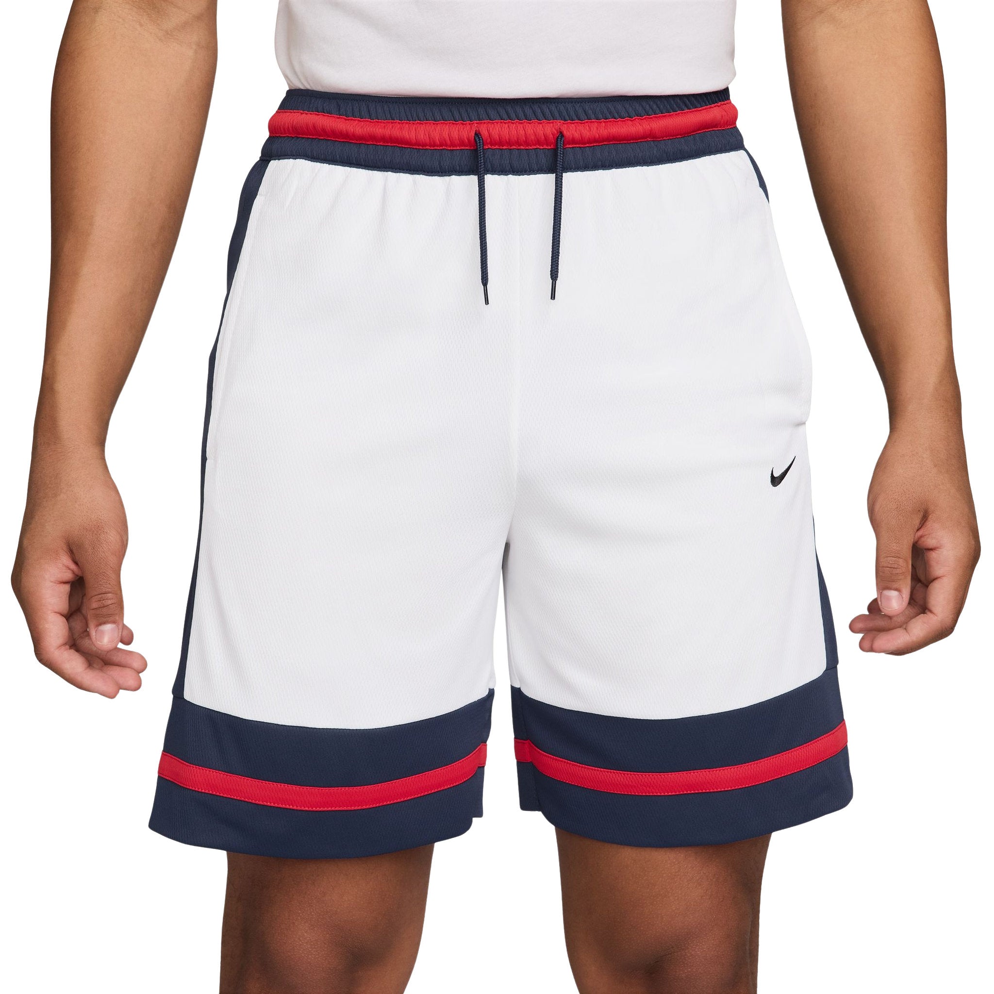 Nike Mens Dri-FIT 8 Inch Basketball Shorts