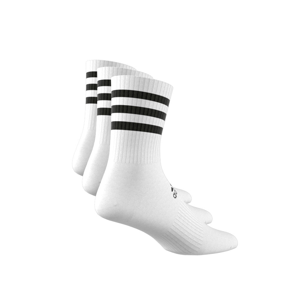 adidas 3-Stripes Classic Cushioned Crew Socks Pack – SportsPower