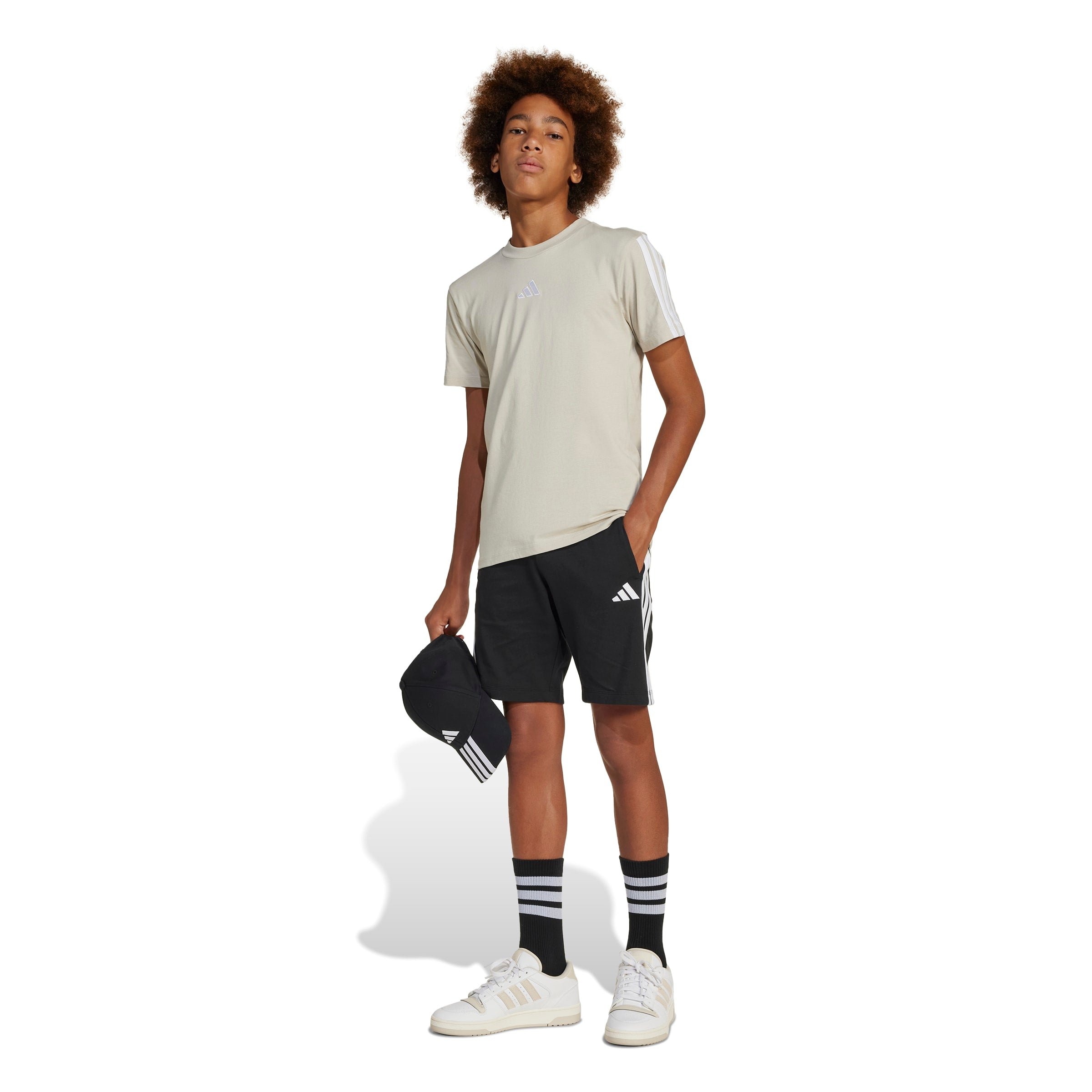 adidas 3 Stripes Kids Shorts