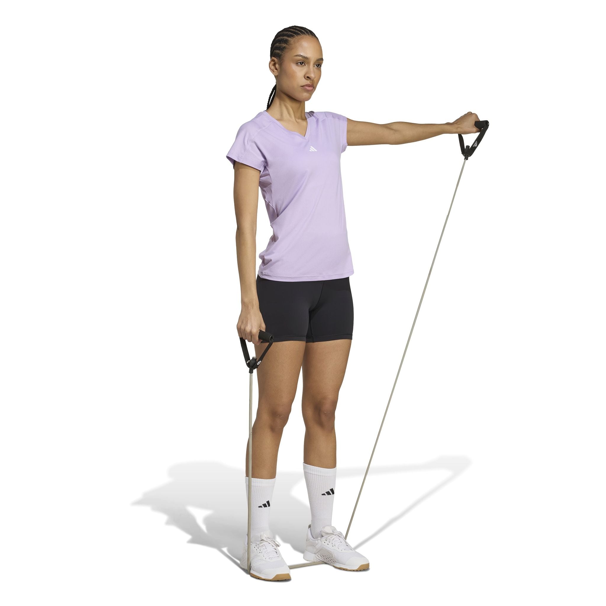adidas AEROREADY Train Essentials Womens V-Neck Tee