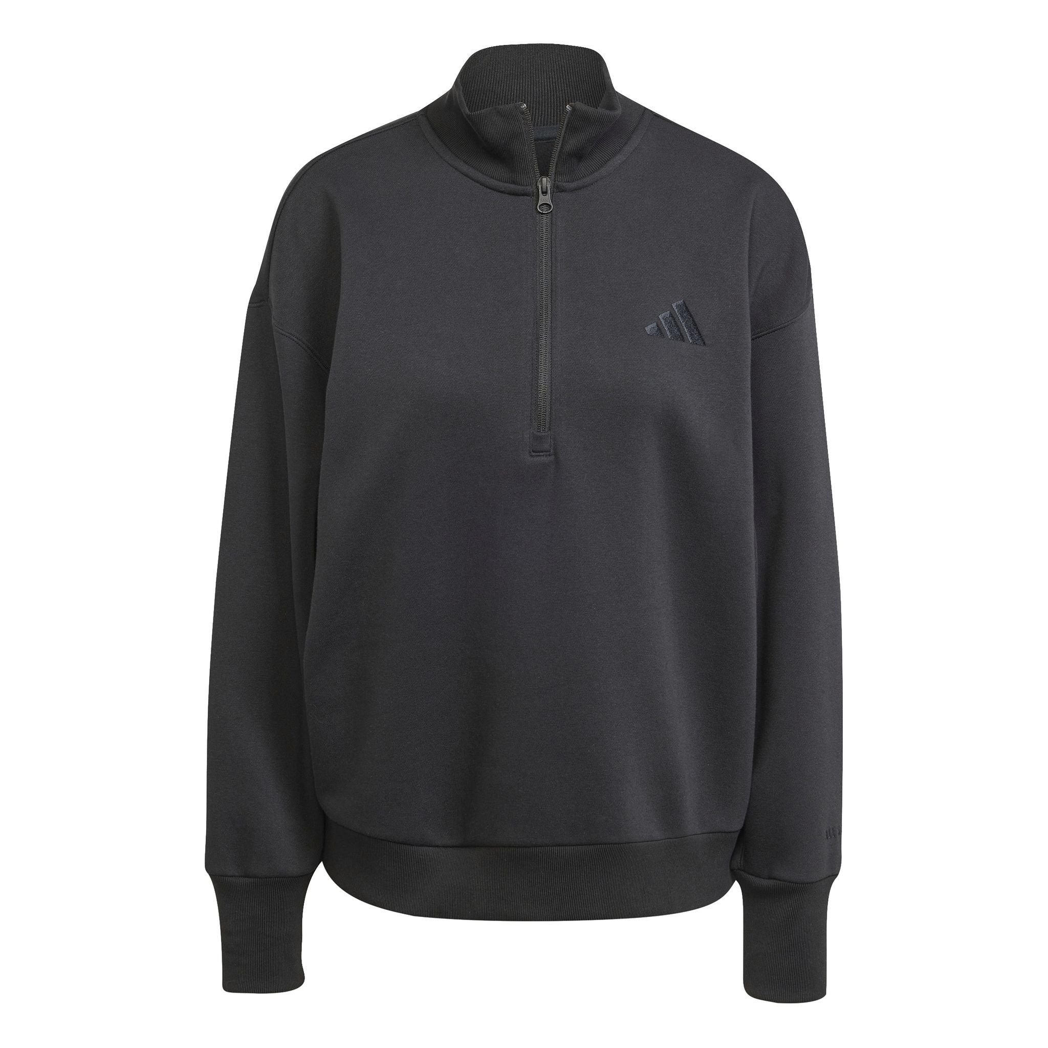 adidas ALL SZN Fleece Loose Womens Quarter-Zip