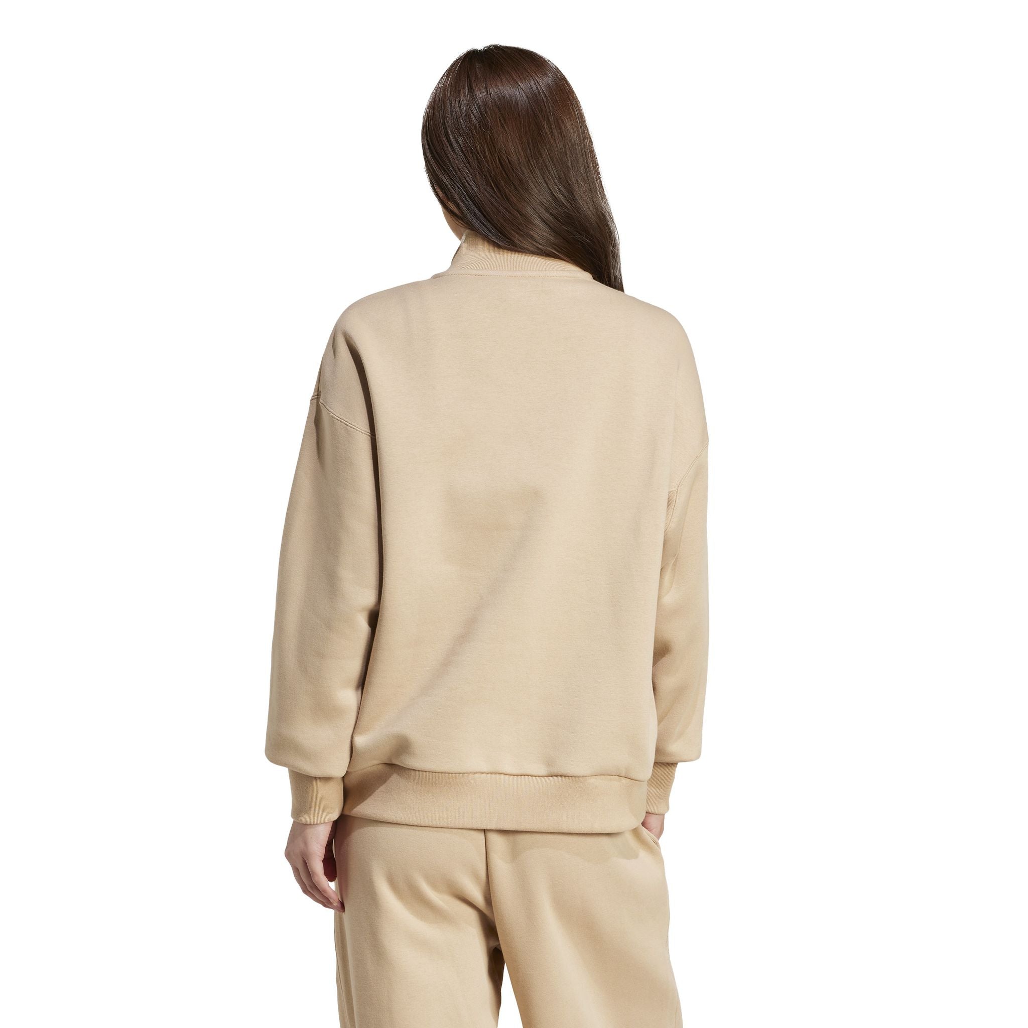 adidas ALL SZN Fleece Loose Womens Quarter-Zip
