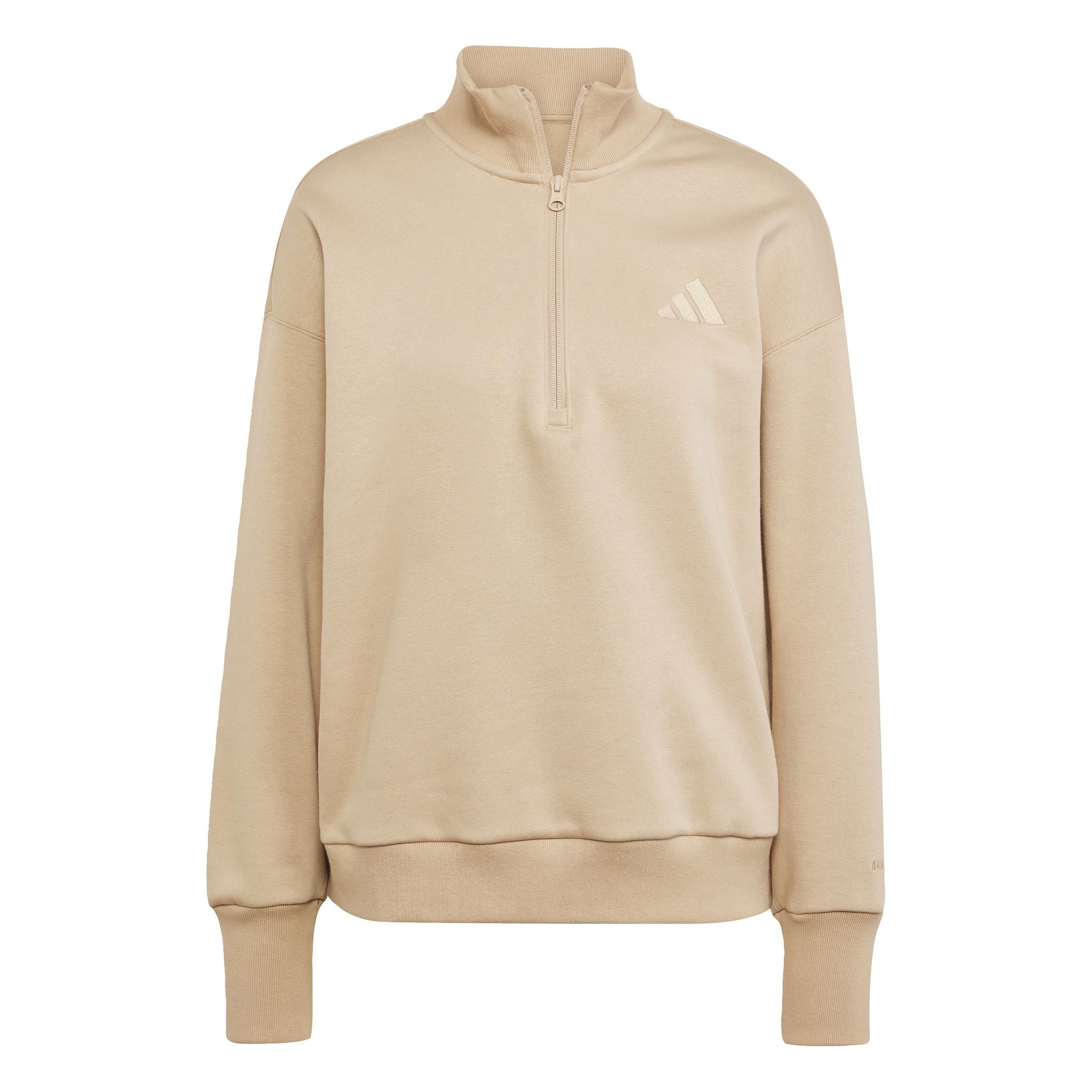 adidas ALL SZN Fleece Loose Womens Quarter-Zip