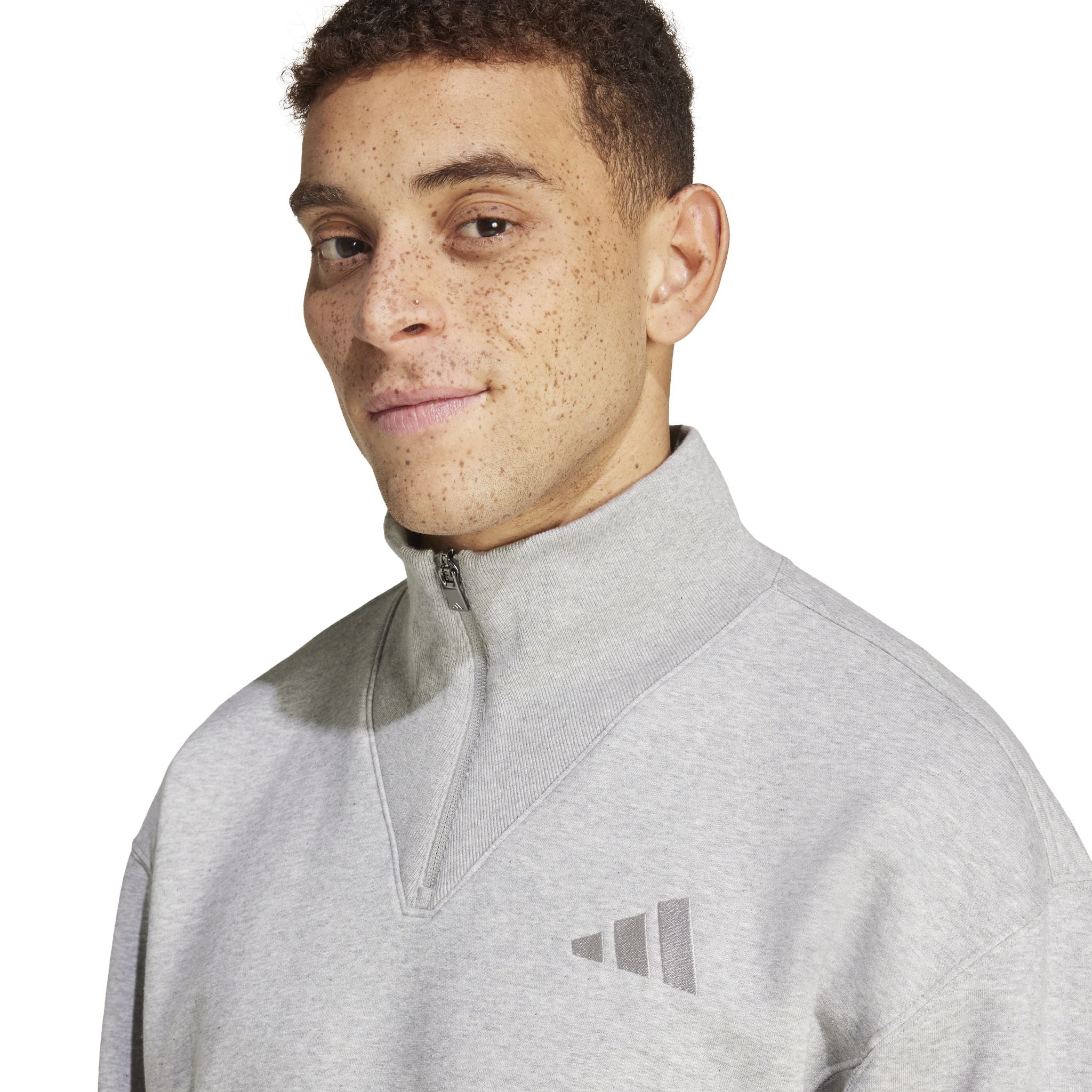 adidas All SZN Quarter Zip Mens Sweatshirt
