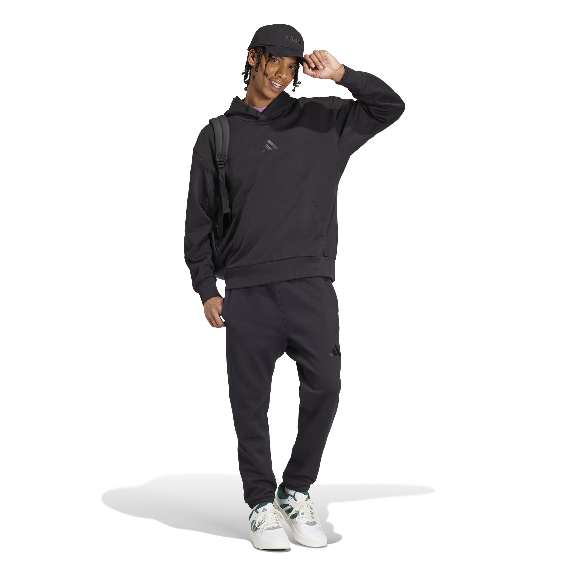 adidas All Season Fleece Regular Tapered Mens Pants