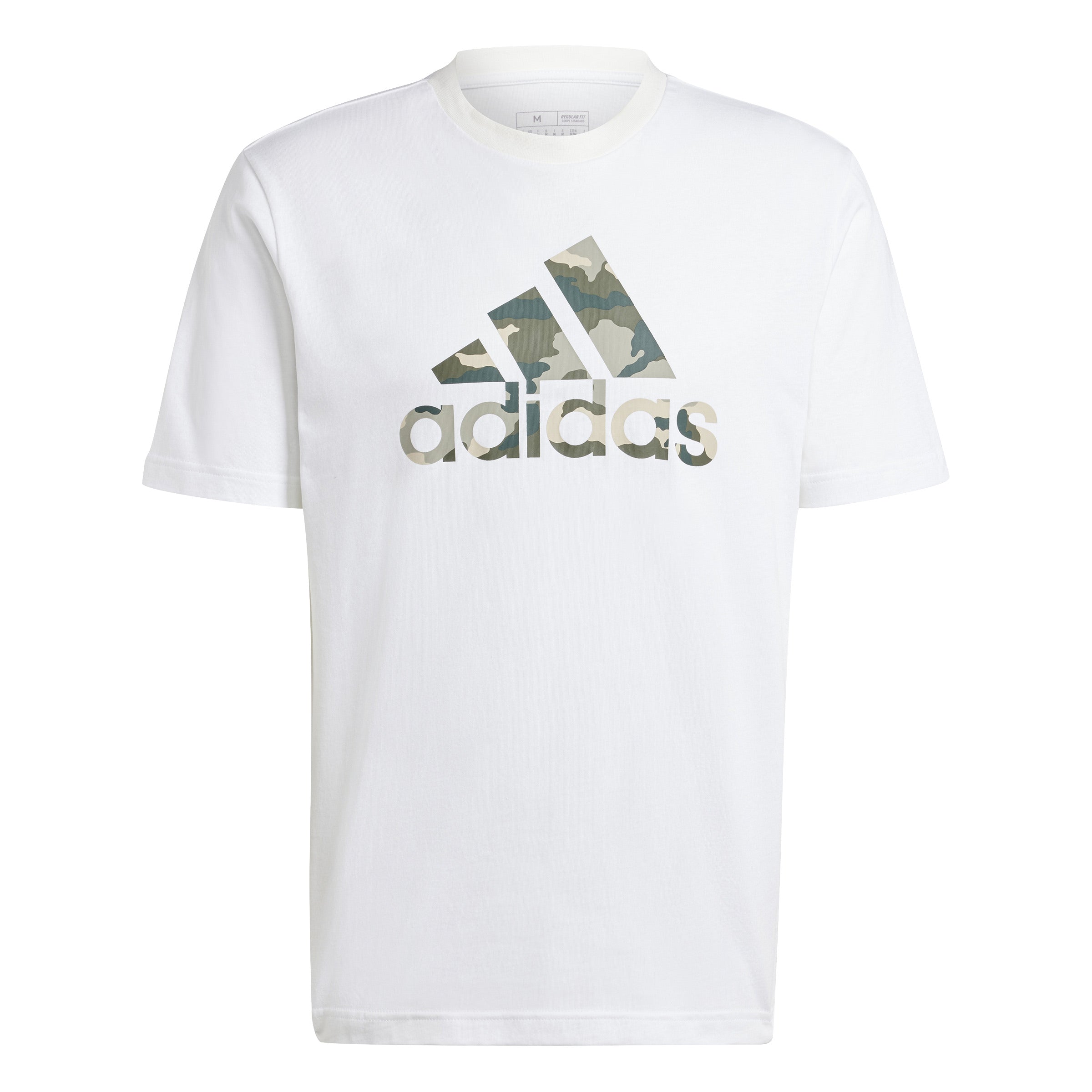 adidas Camo Badge of Sport Mens Tee