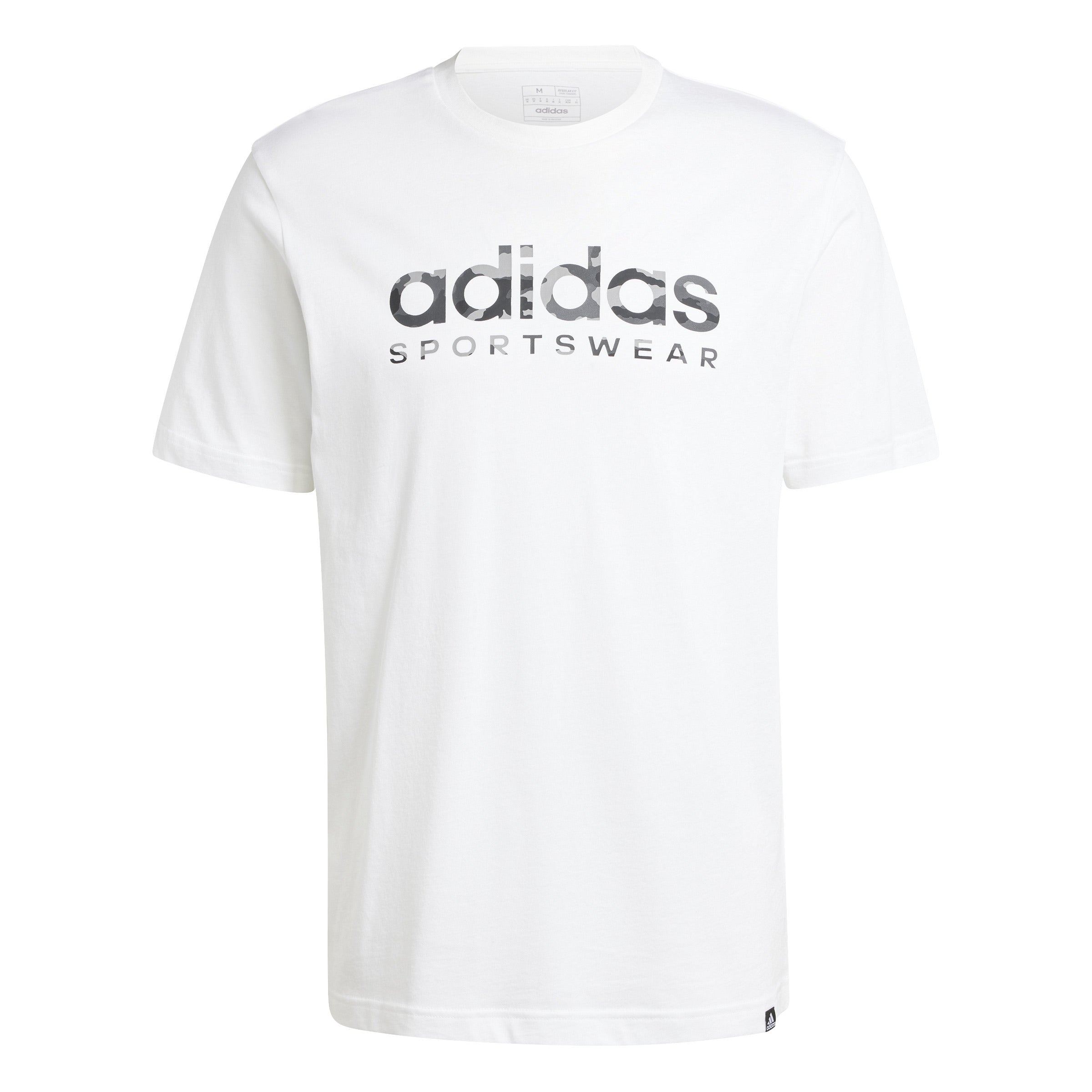 adidas Camo Linear Graphic Mens Tee