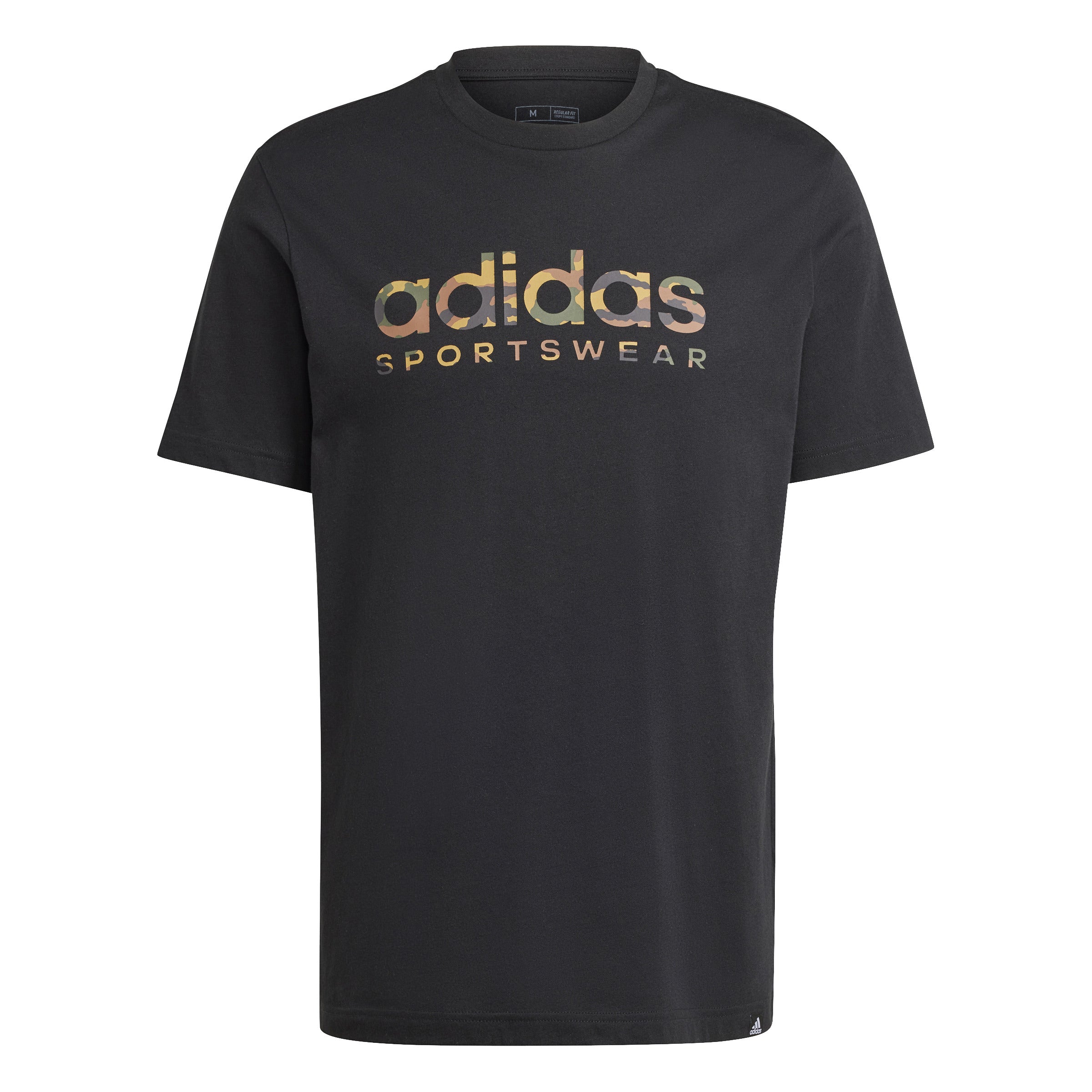 adidas Camo Linear Graphic Mens Tee