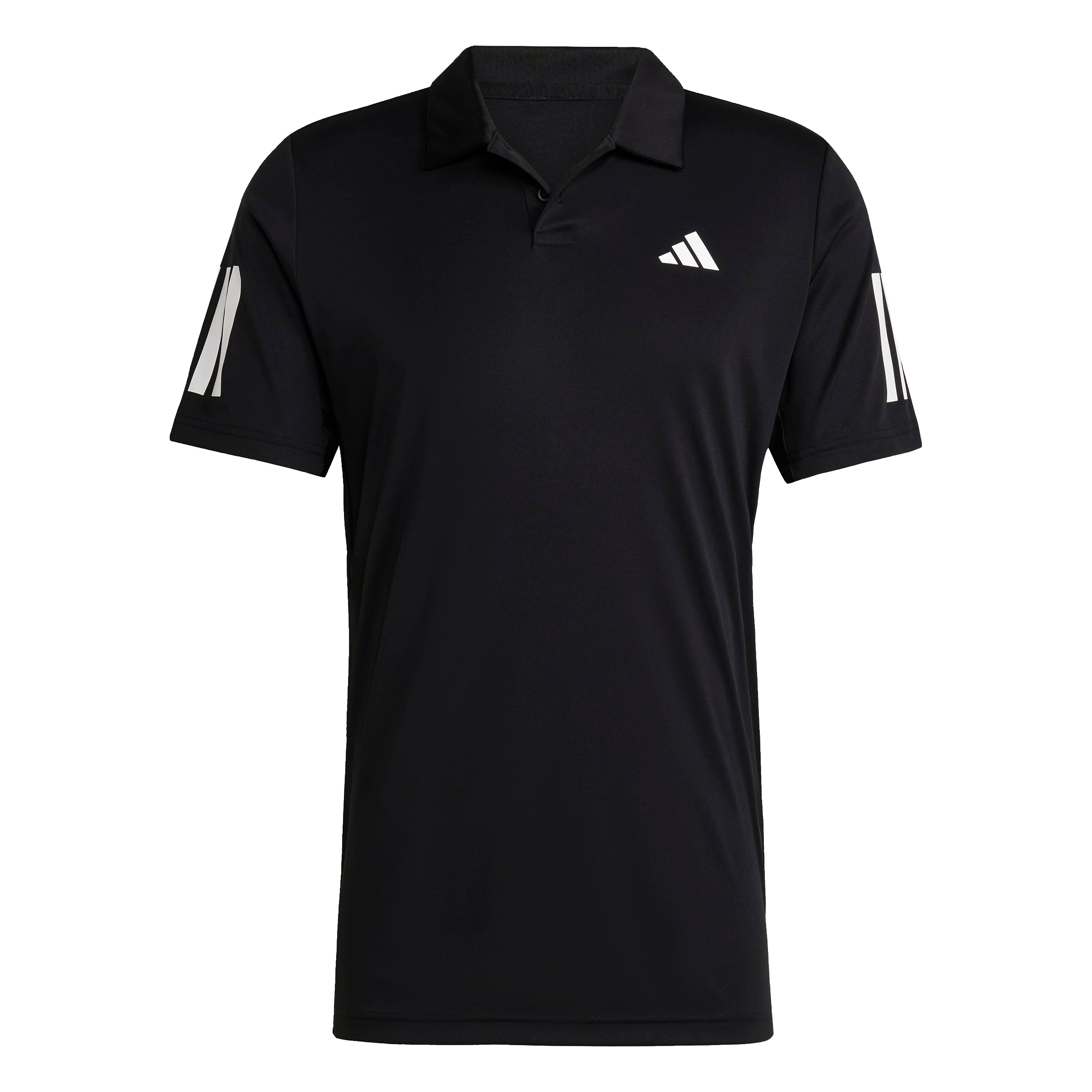 adidas Club 3 Stripes Mens Polo Shirt