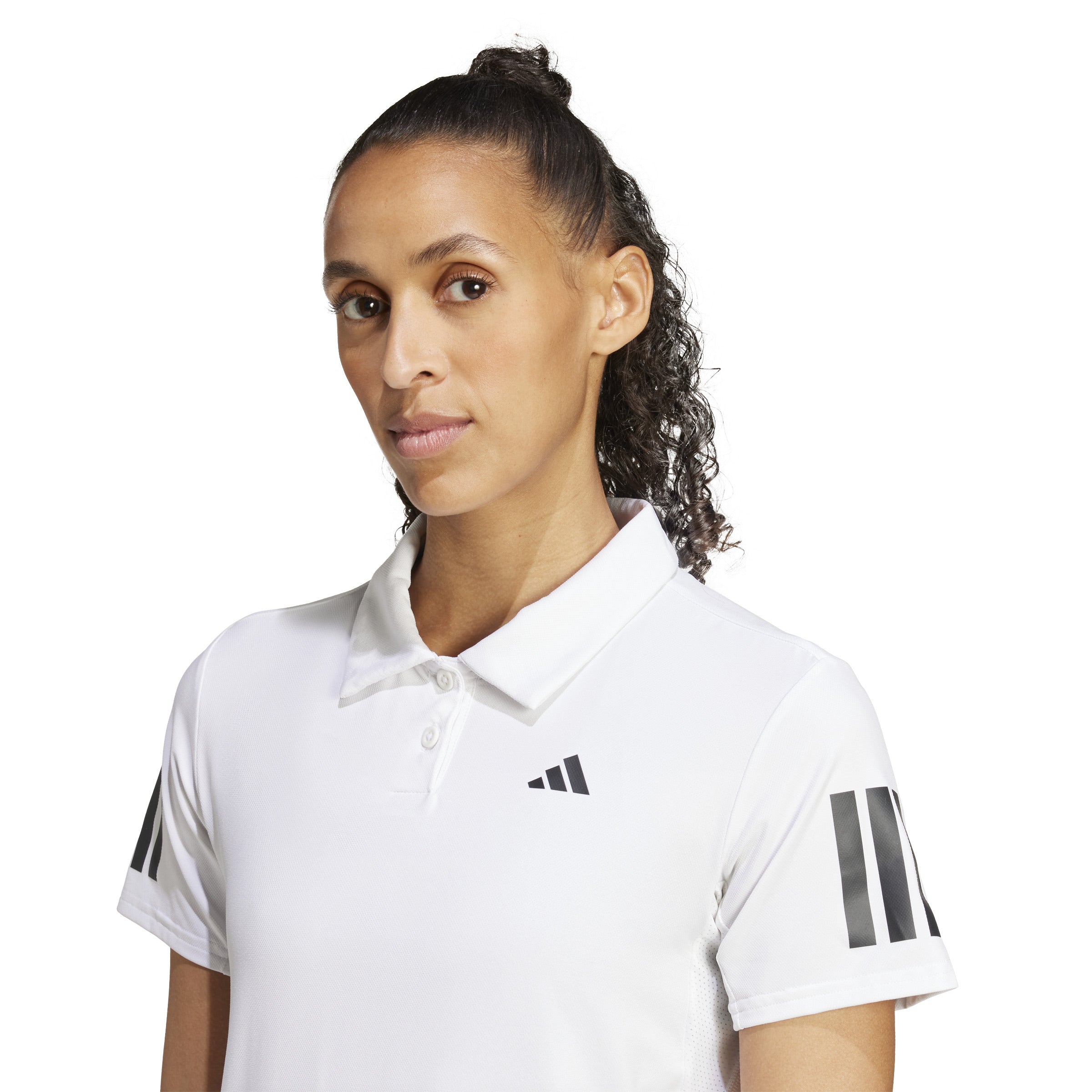 adidas Club Tennis Climacool 3-Stripes Womens Polo Shirt