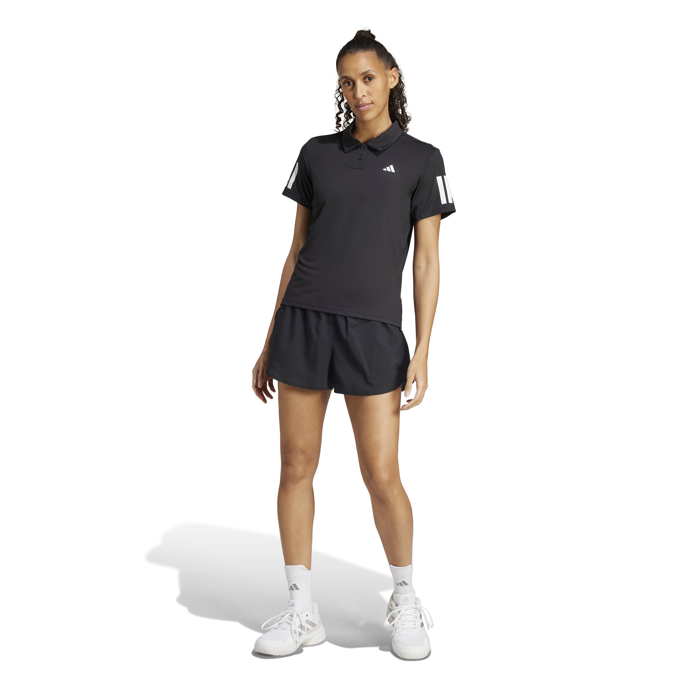 adidas Club Tennis Climacool 3-Stripes Womens Polo Shirt